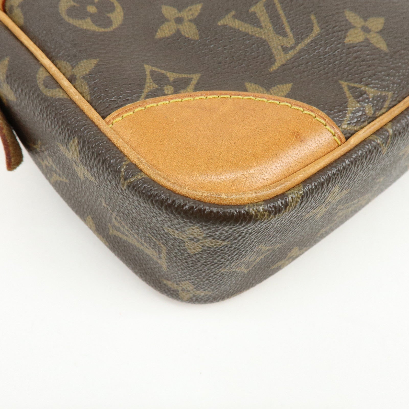 Louis Vuitton Monogram Compiegne 28 Pouch Clutch Bag Brown M51845
