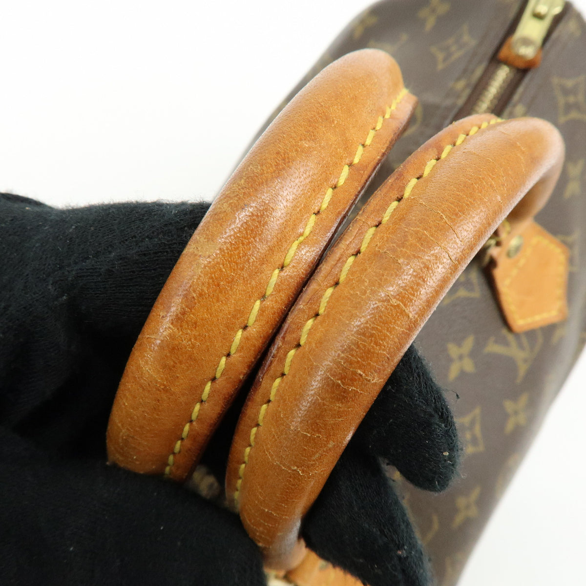 Louis Vuitton Monogram Speedy 30 Boston Bag Hand Bag Brown M41526