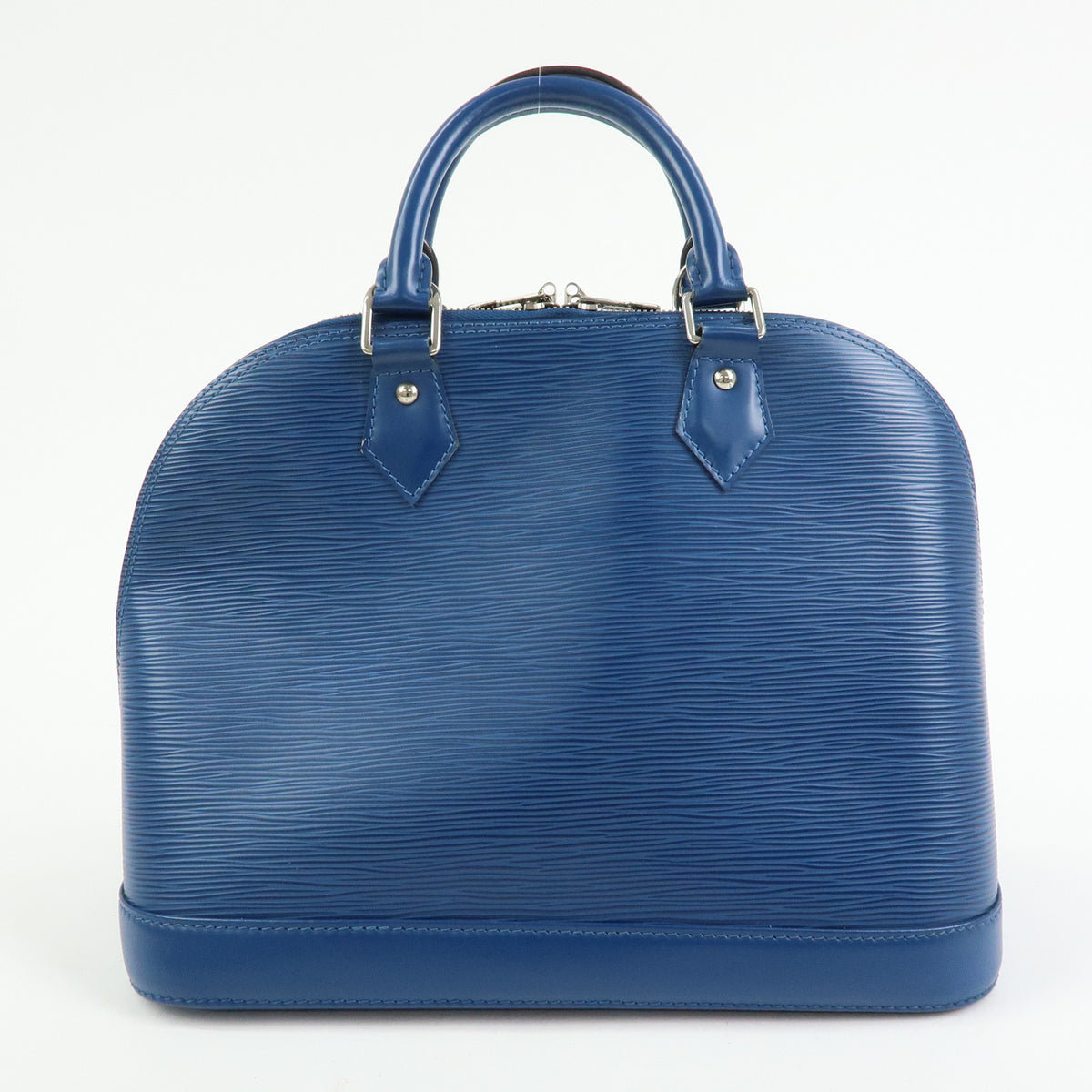 Louis Vuitton Epi Alma PM Leather Hand Bag Toledo Blue M52145