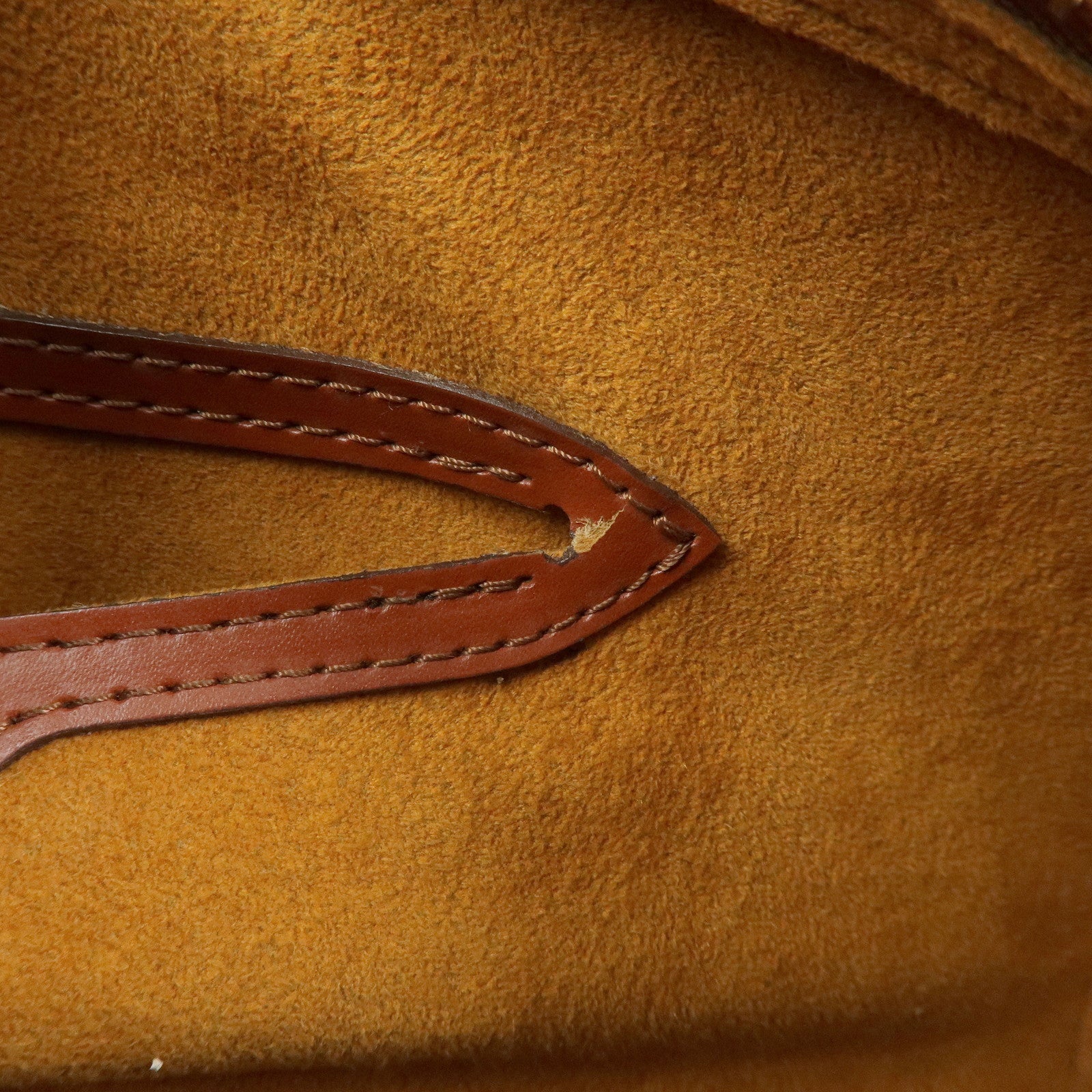 Louis Vuitton Epi Soufflot Leather Hand Bag Kenya Brown M52223
