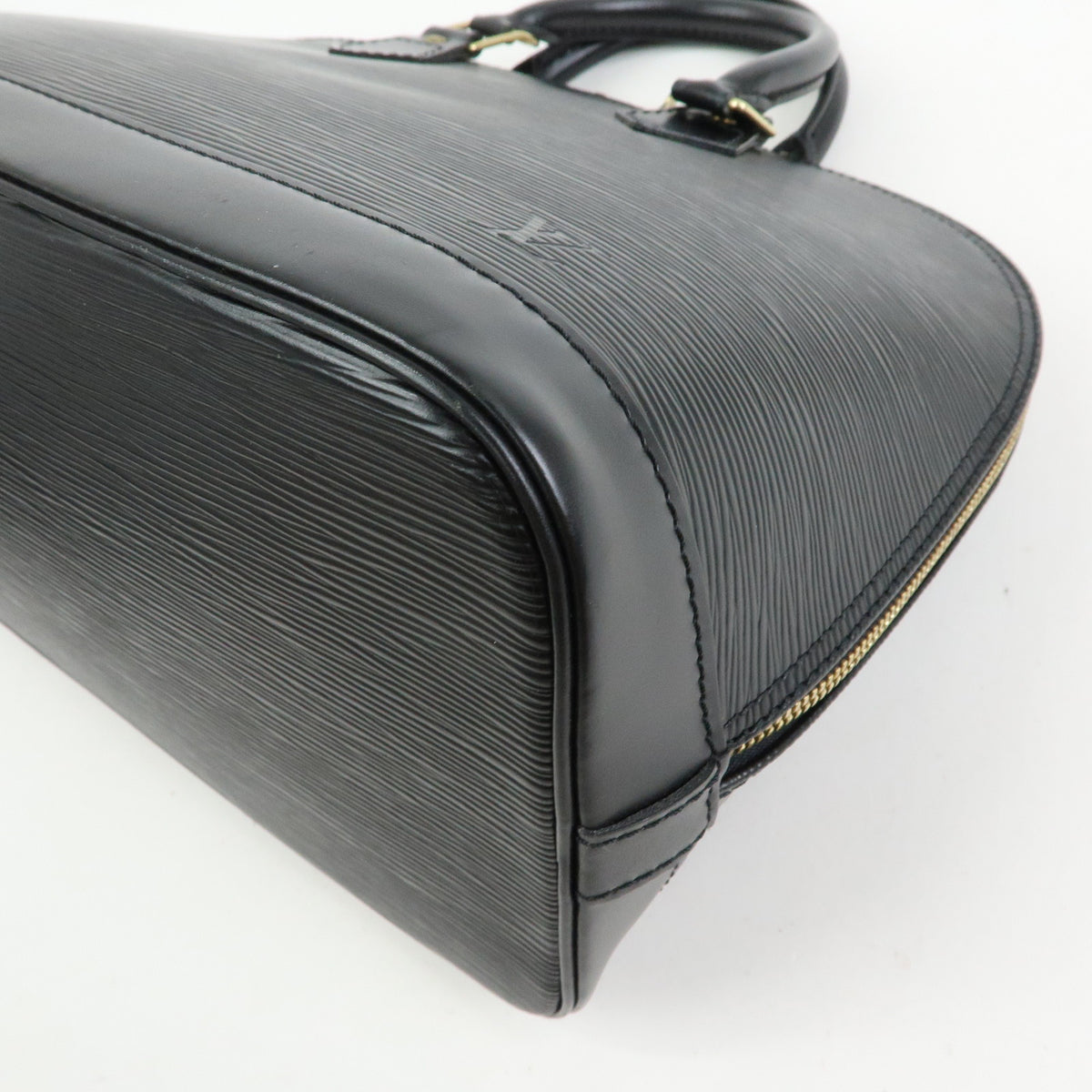 Louis Vuitton Epi Alma PM Leather Hand Bag Noir Black M52142
