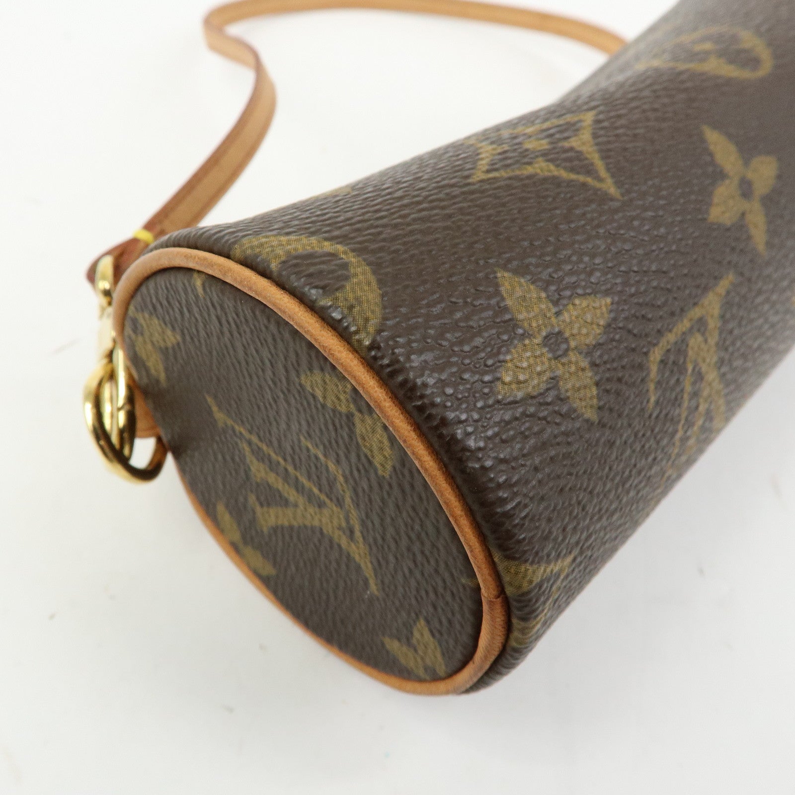 Louis Vuitton Monogram Mini Pouch for Papillon Bag Brown
