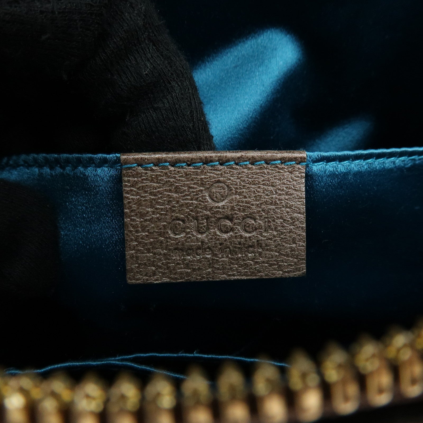 GUCCI Ophidia Double G Sherry GG Supreme Leather Shoulder Bag 499621