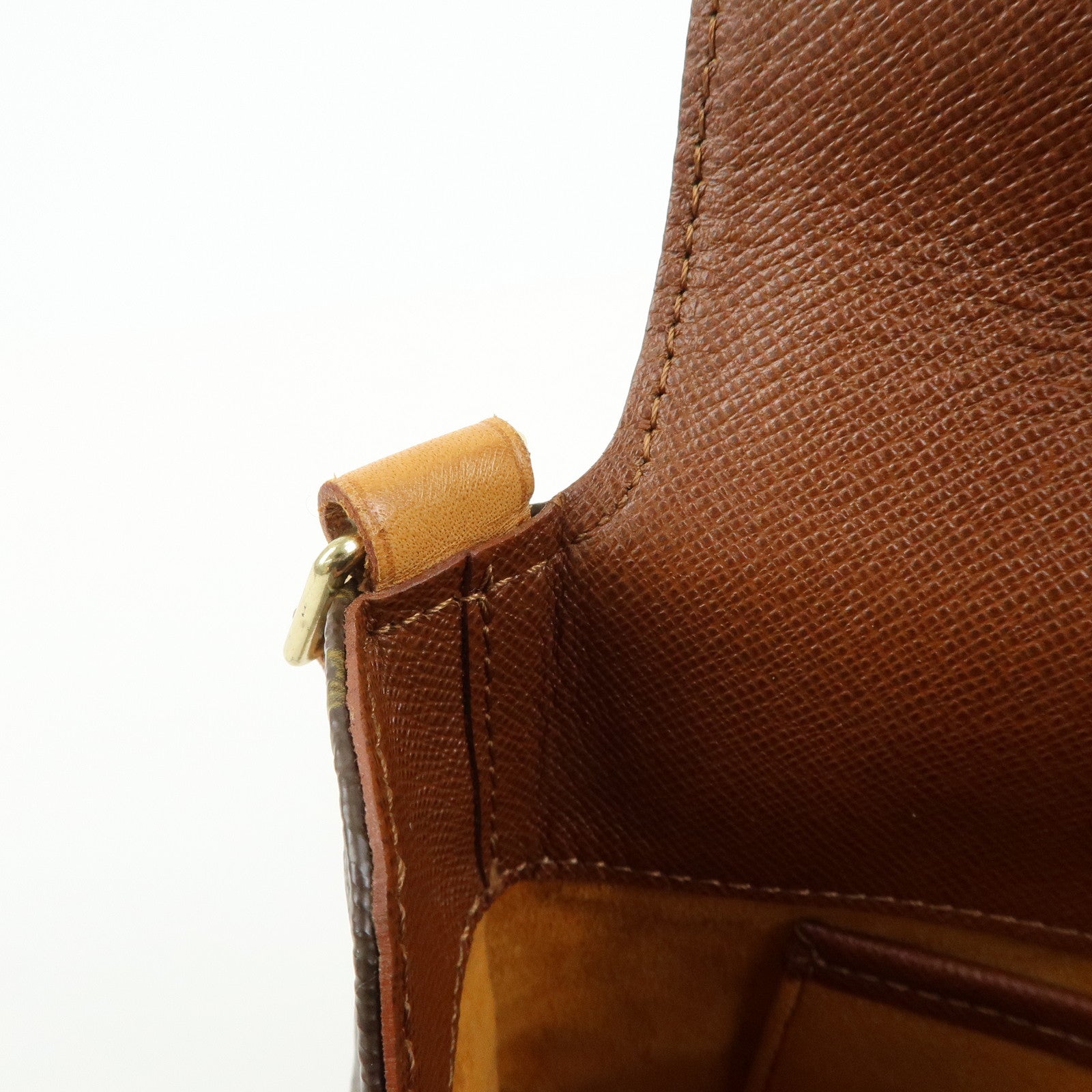 Louis Vuitton Monogram Musette Tango Short Shoulder Bag Brown M51257