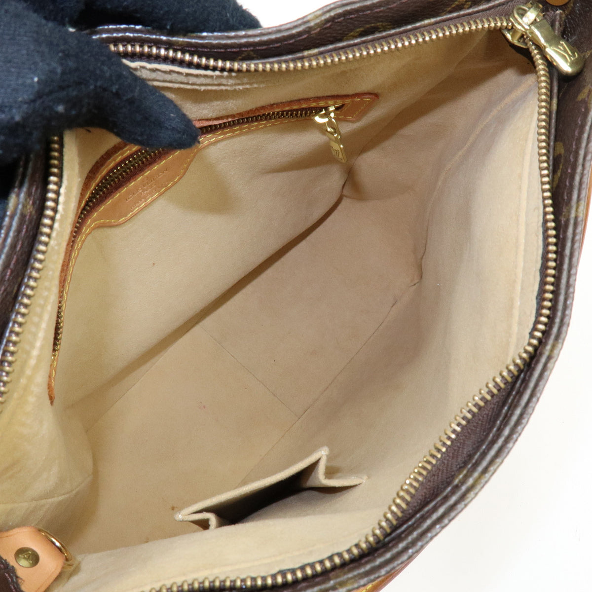 Louis Vuitton Monogram Looping GM Shoulder Bag Brown M51145