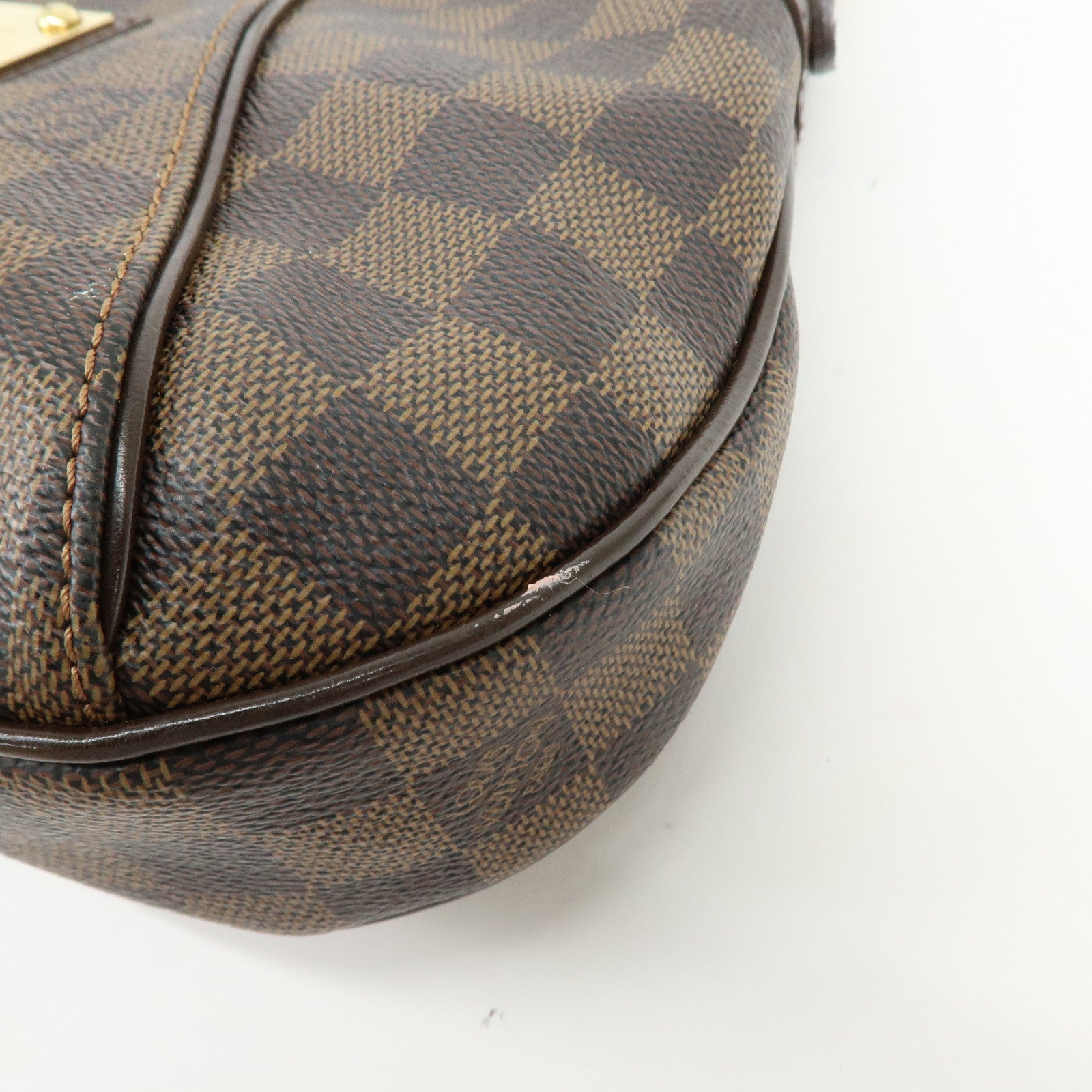 Louis Vuitton Damier Ebene Thames PM Shoulder Bag Hand Bag N48180