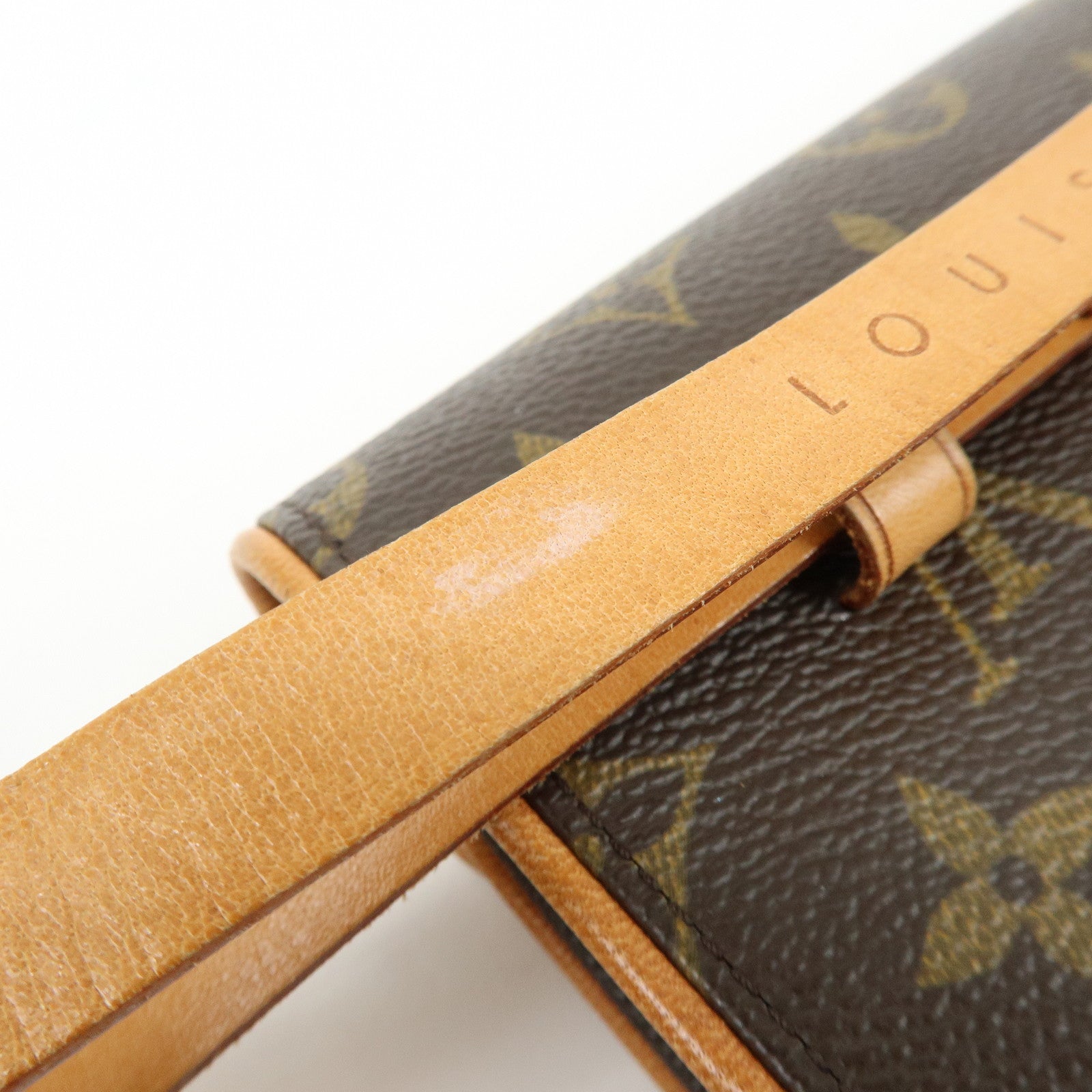 Louis Vuitton Monogram Pochette Florentine Waist Bag Belt S M51855