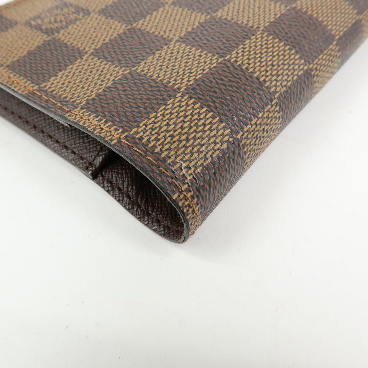Louis Vuitton Damier Ebene Agenda PM Planner Cover Brown R20700