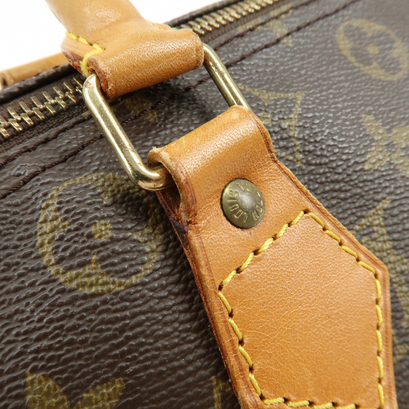 Louis Vuitton Monogram Speedy 30 Boston Bag Hand Bag Brown M41526