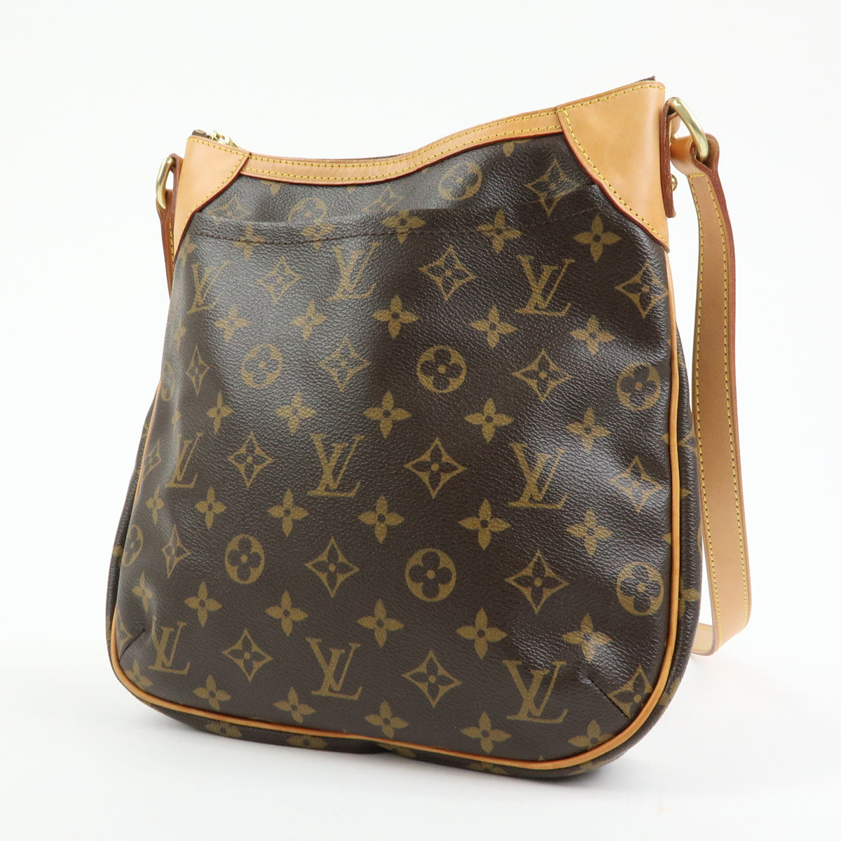 Louis Vuitton Monogram Odeon PM Shoulder Bag Brown M56390