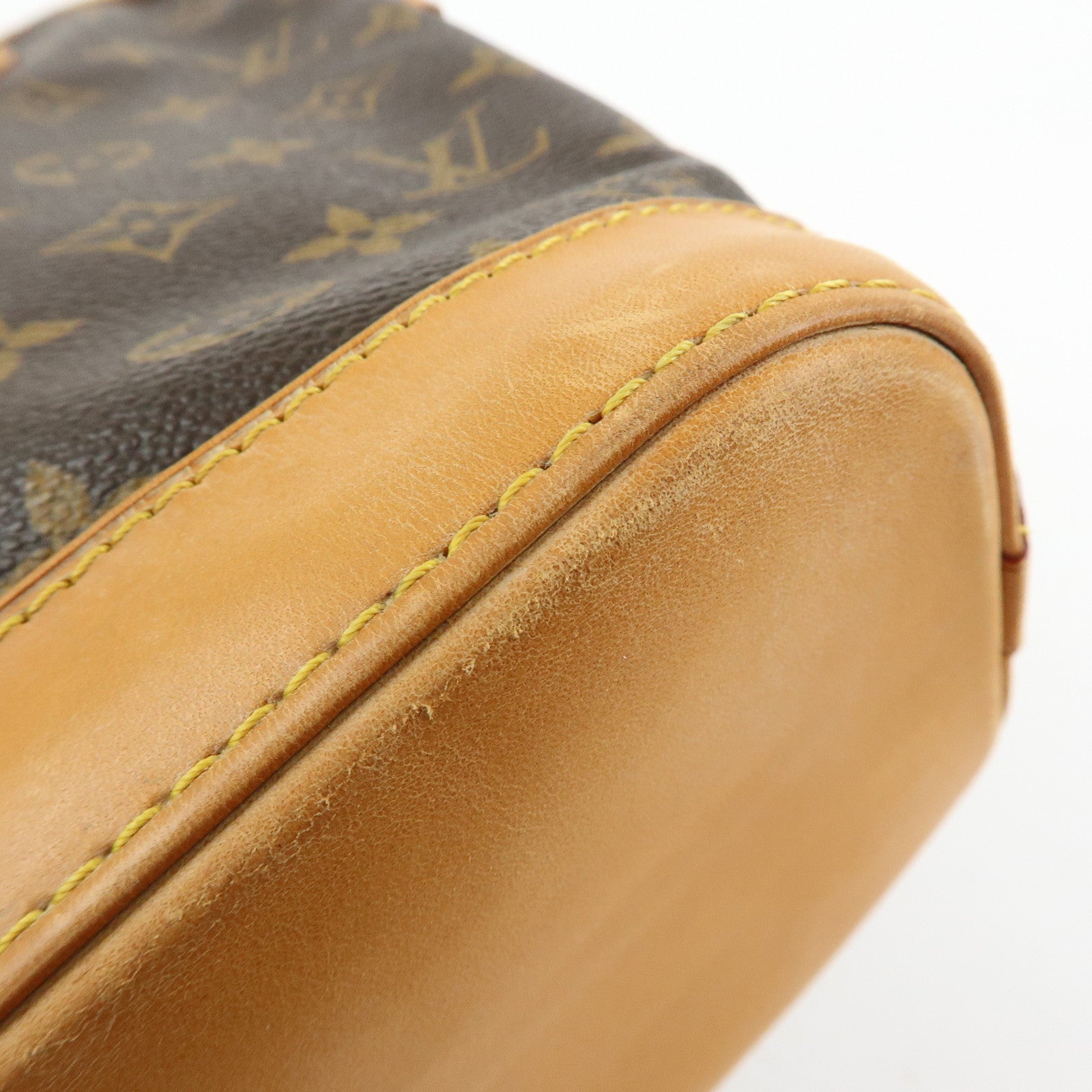 Louis Vuitton Monogram Lockit Hand Bag Tote Bag Brown M40102