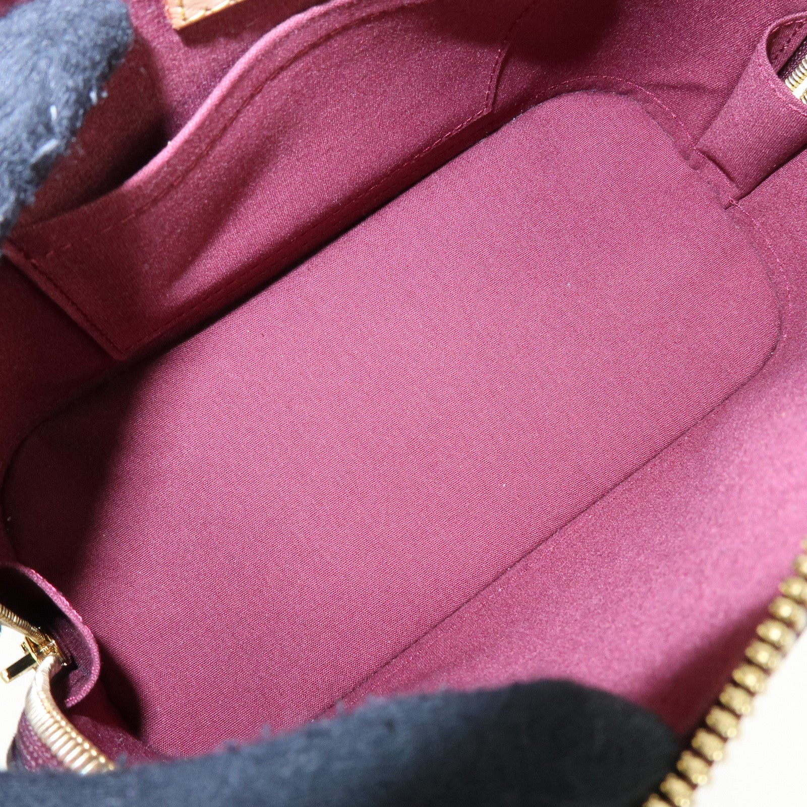 Louis Vuitton Monogram Vernis Alma BB 2Way Bag Rouge Forvist M91676