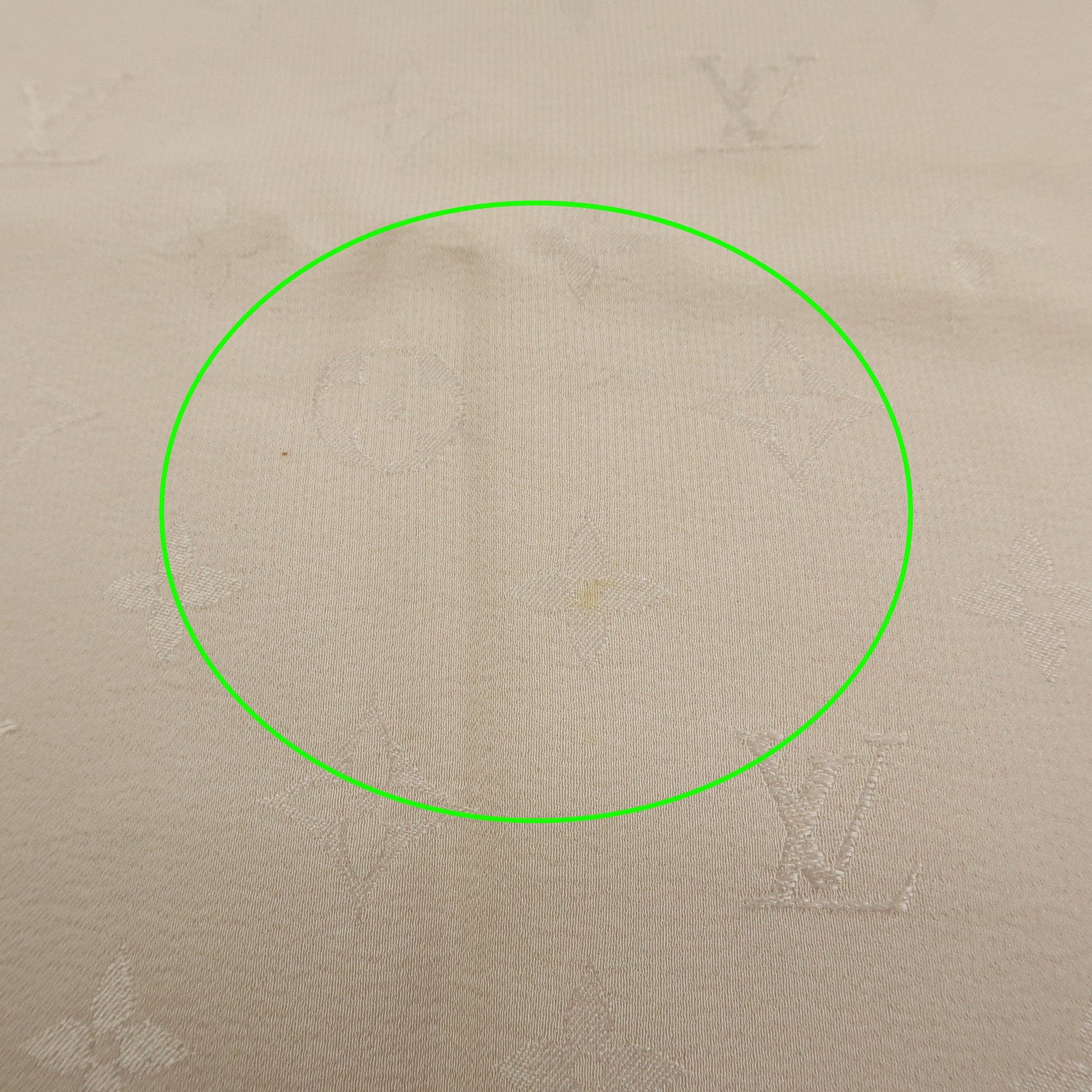 Louis Vuitton Monogram Silk 100% Scarf Shawl Beige