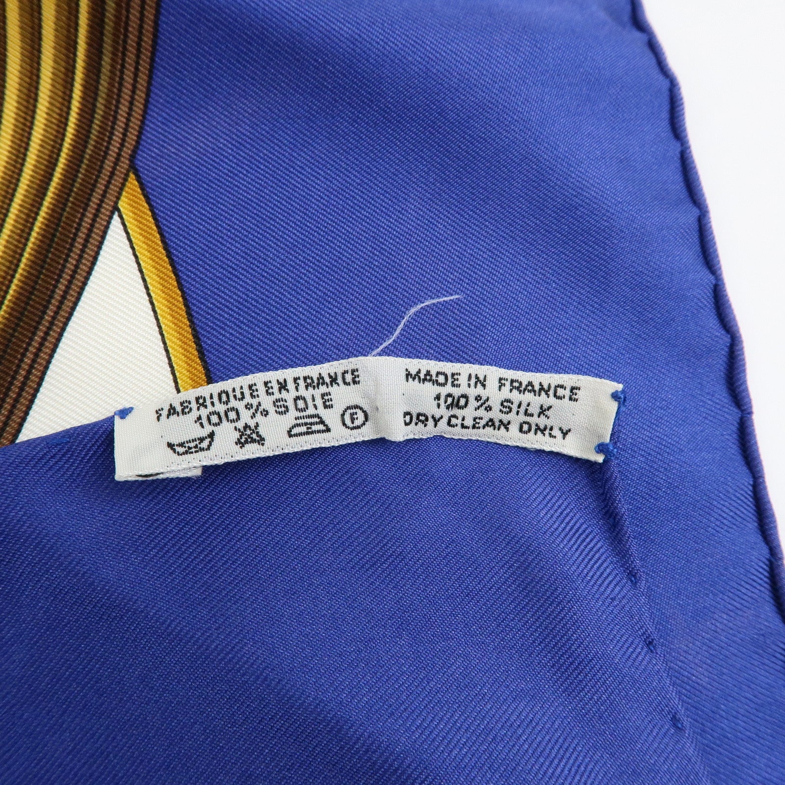 HERMES Carre 90 Lot of 2 Silk 100% Scarf brides de gala/caty Red Blue