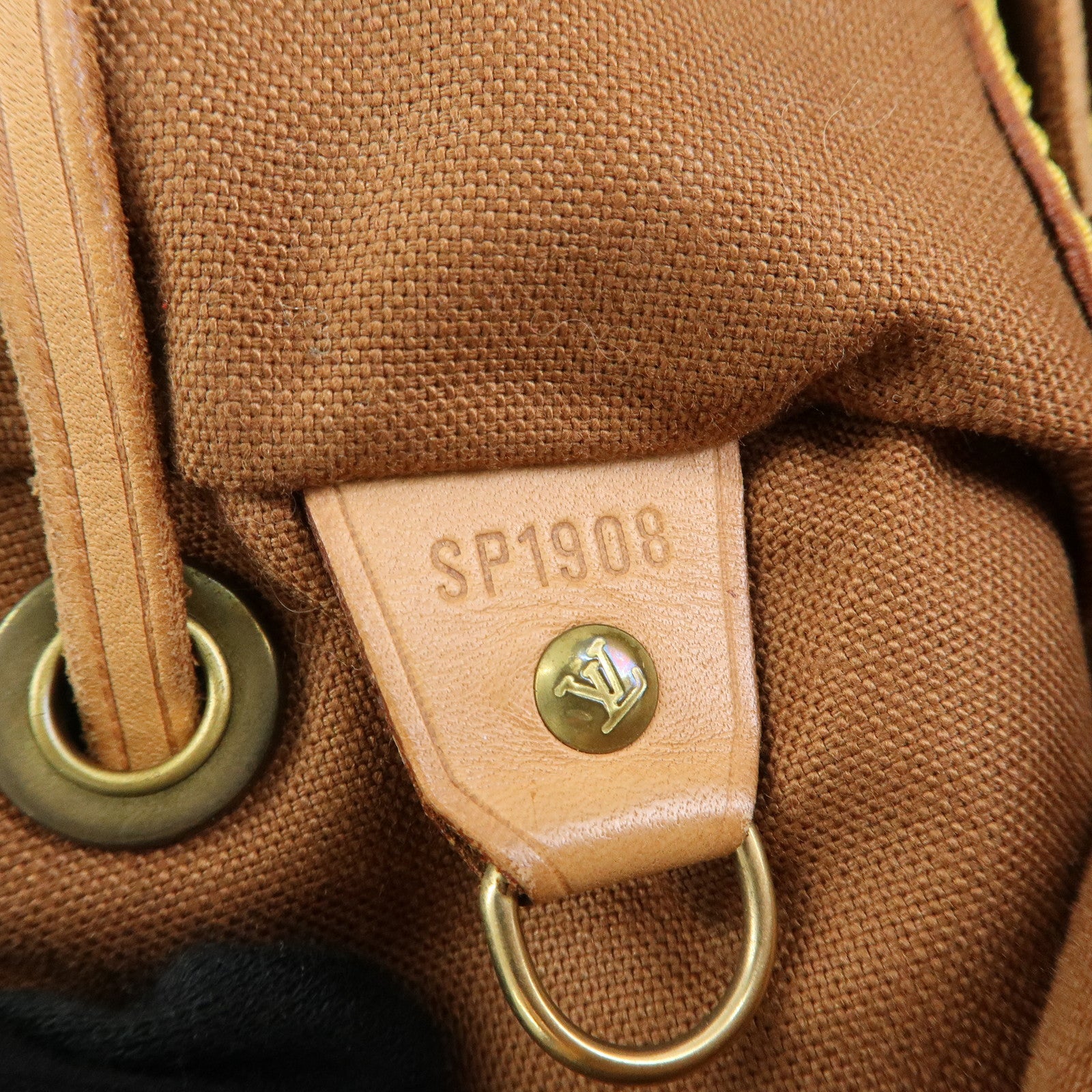 Louis Vuitton Monogram Montsouris MM Backpack Brown M51136