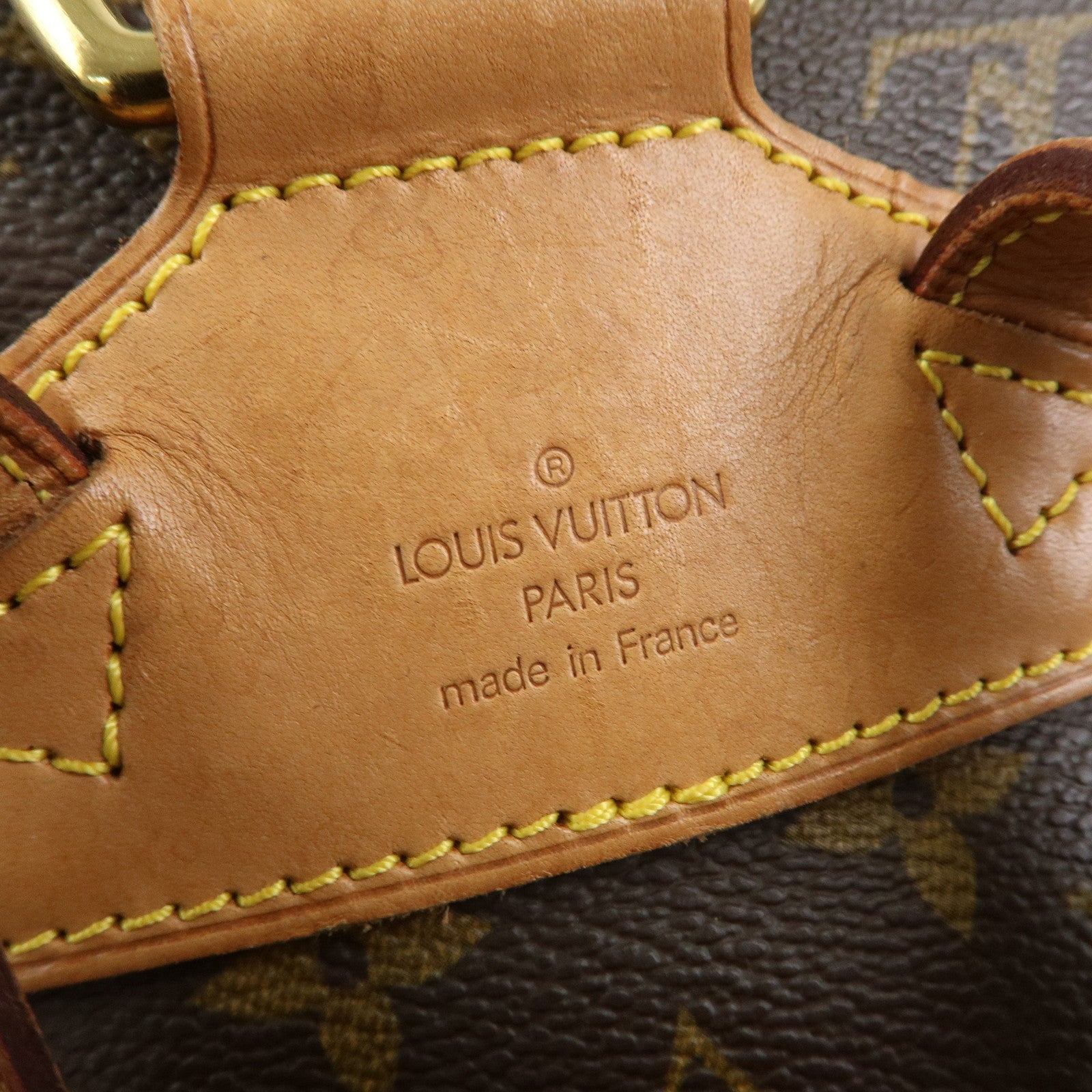 Louis Vuitton Monogram Montsouris MM Backpack Brown M51136