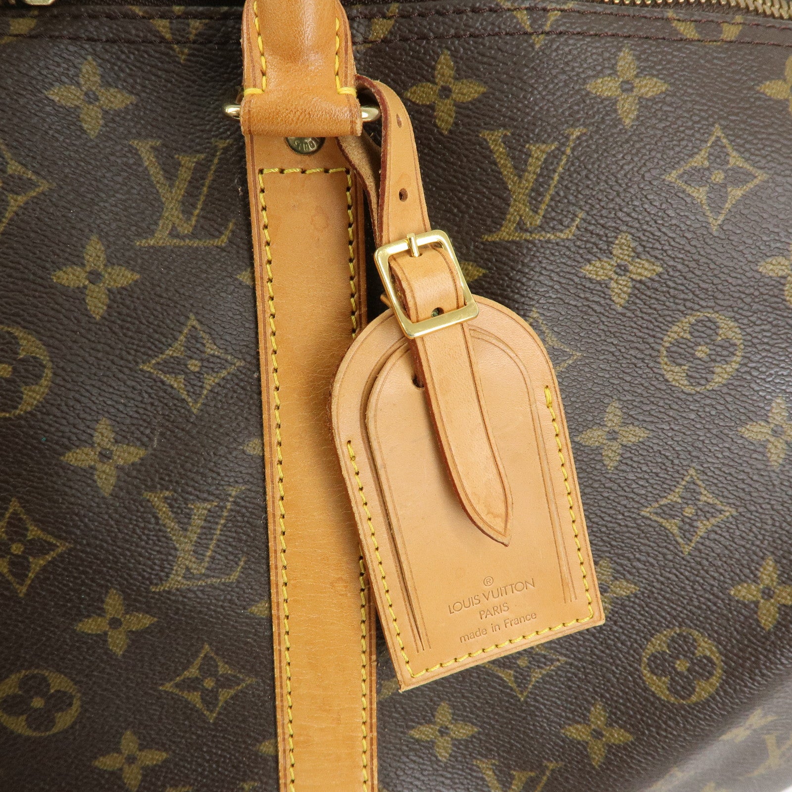 Louis Vuitton Monogram Keep All 50 Boston Bag Brown M41426