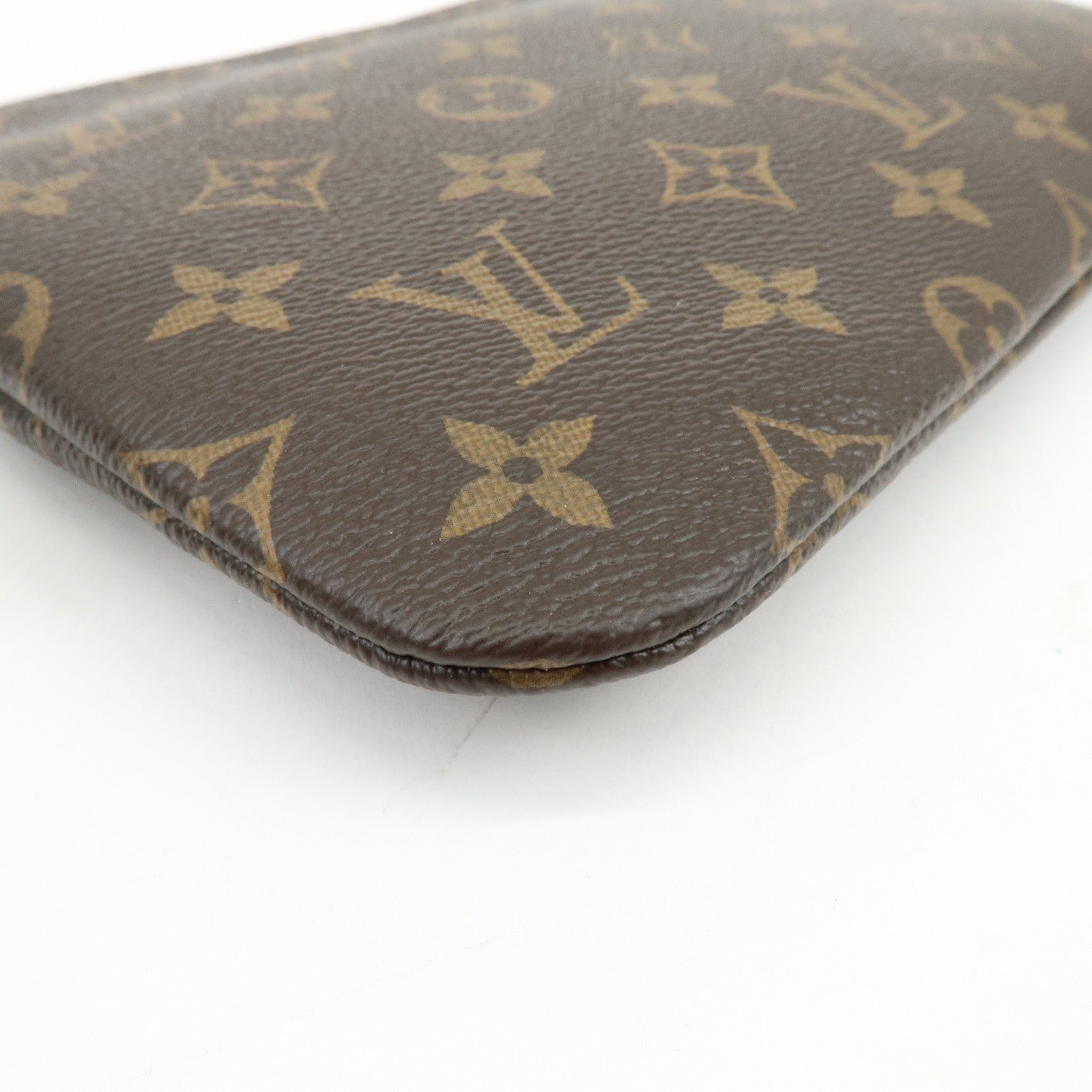 Louis Vuitton Etui Voyage PM Clutch Bag Pouch Brown M44500