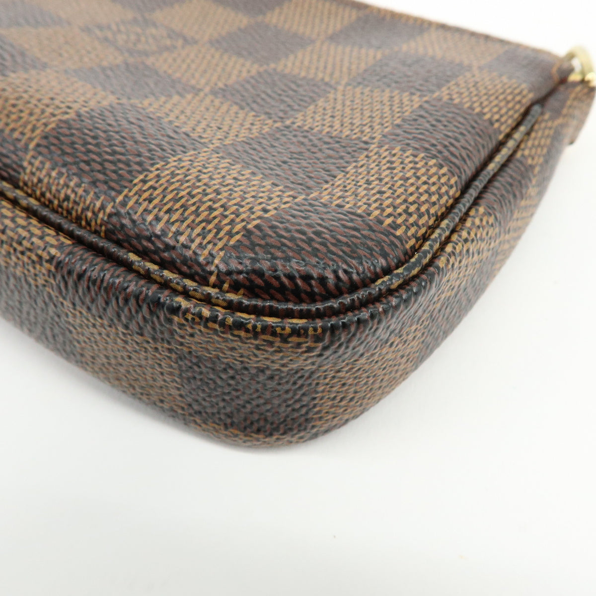 Louis Vuitton Damier T&B Mini Pochette Accessoires Pouch Brown N58011
