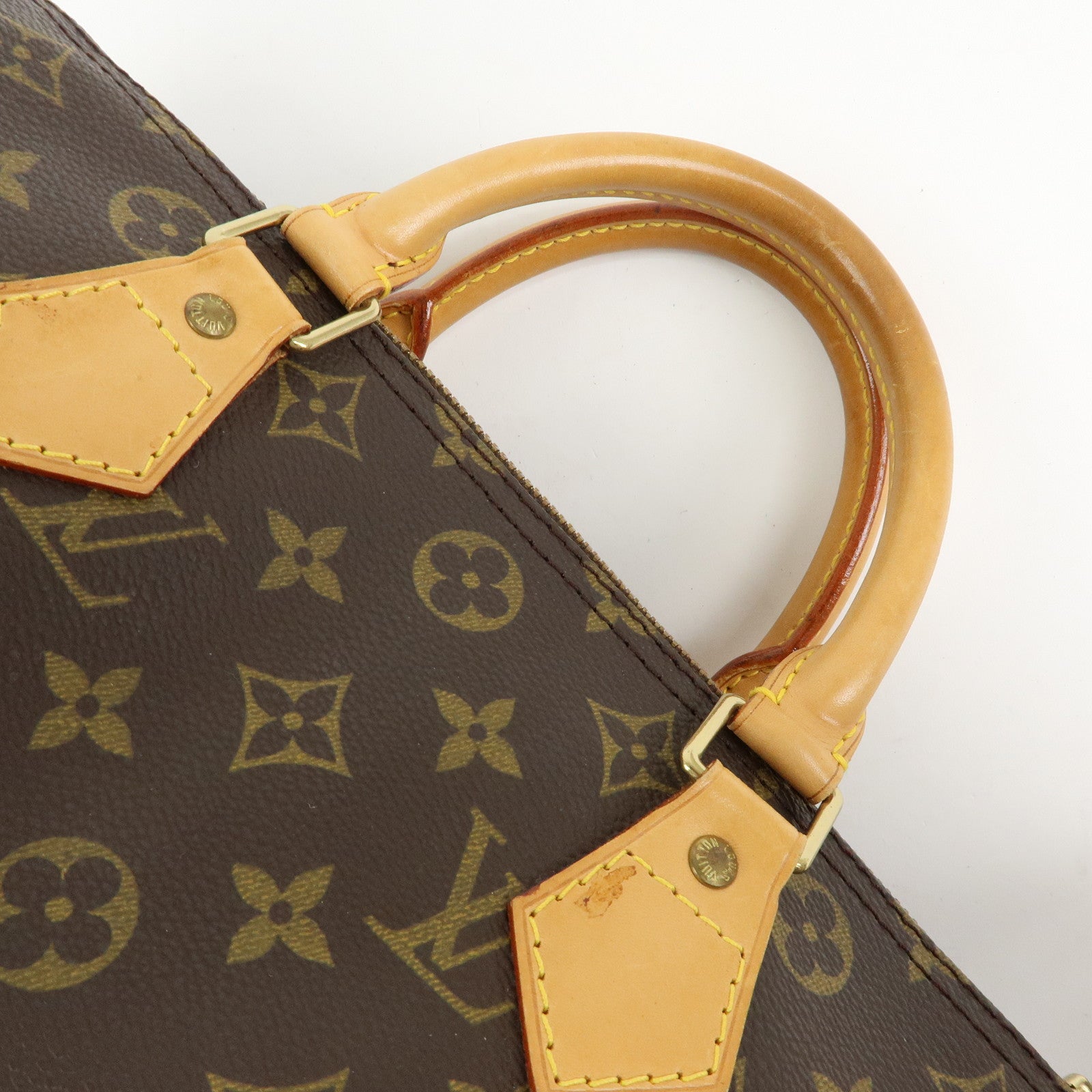 Louis Vuitton Monogram Speedy 30 Boston Bag Hand Bag Brown M41526