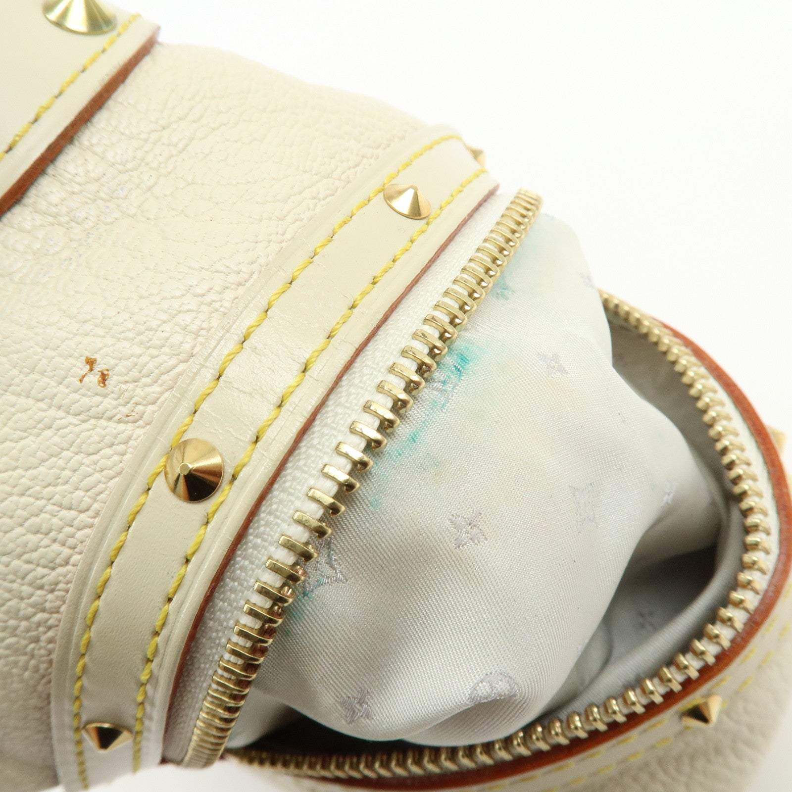 Louis Vuitton Suhari Impetueux Leather Shoulder Bag Blanc M91858