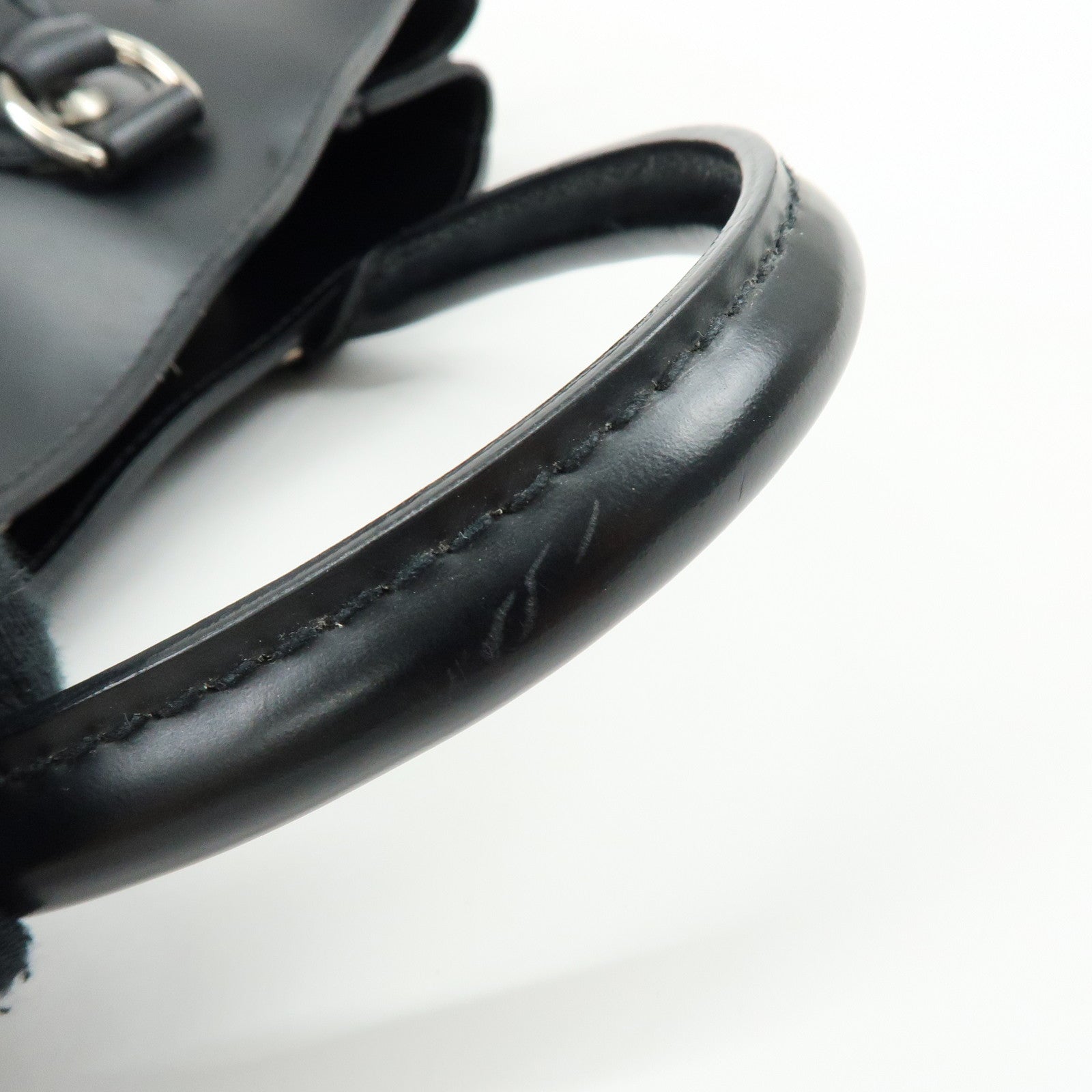 Louis Vuitton Epi Passy PM Leather Hand Bag Noir Black M59262