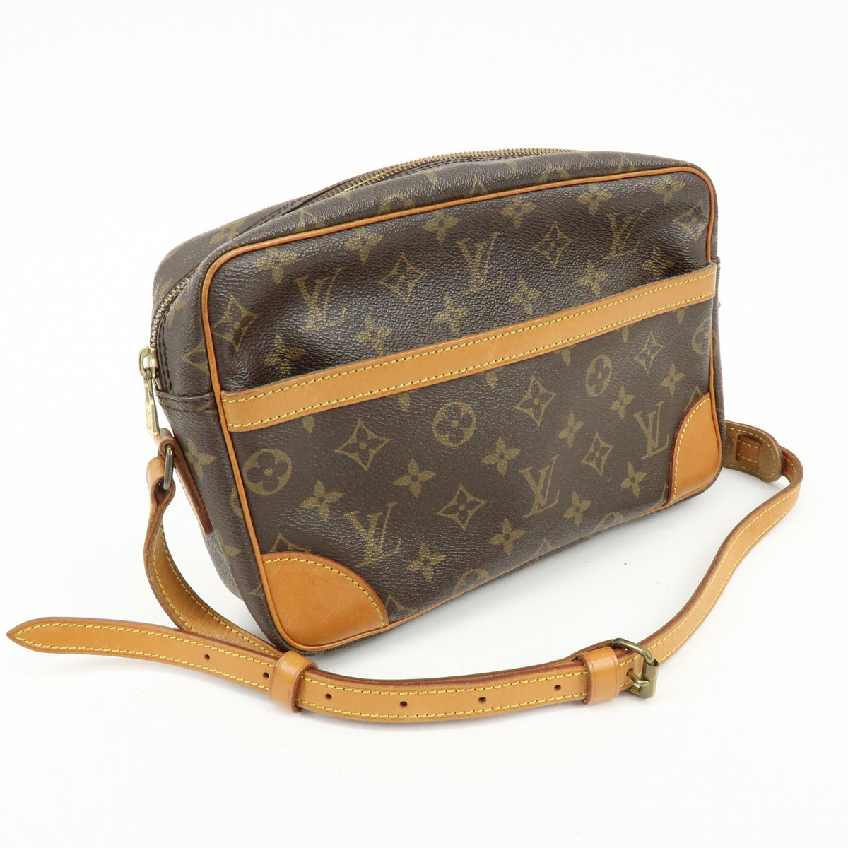 Louis Vuitton Monogram Trocadero 27 Shoulder Crossbody Bag Brown M51274