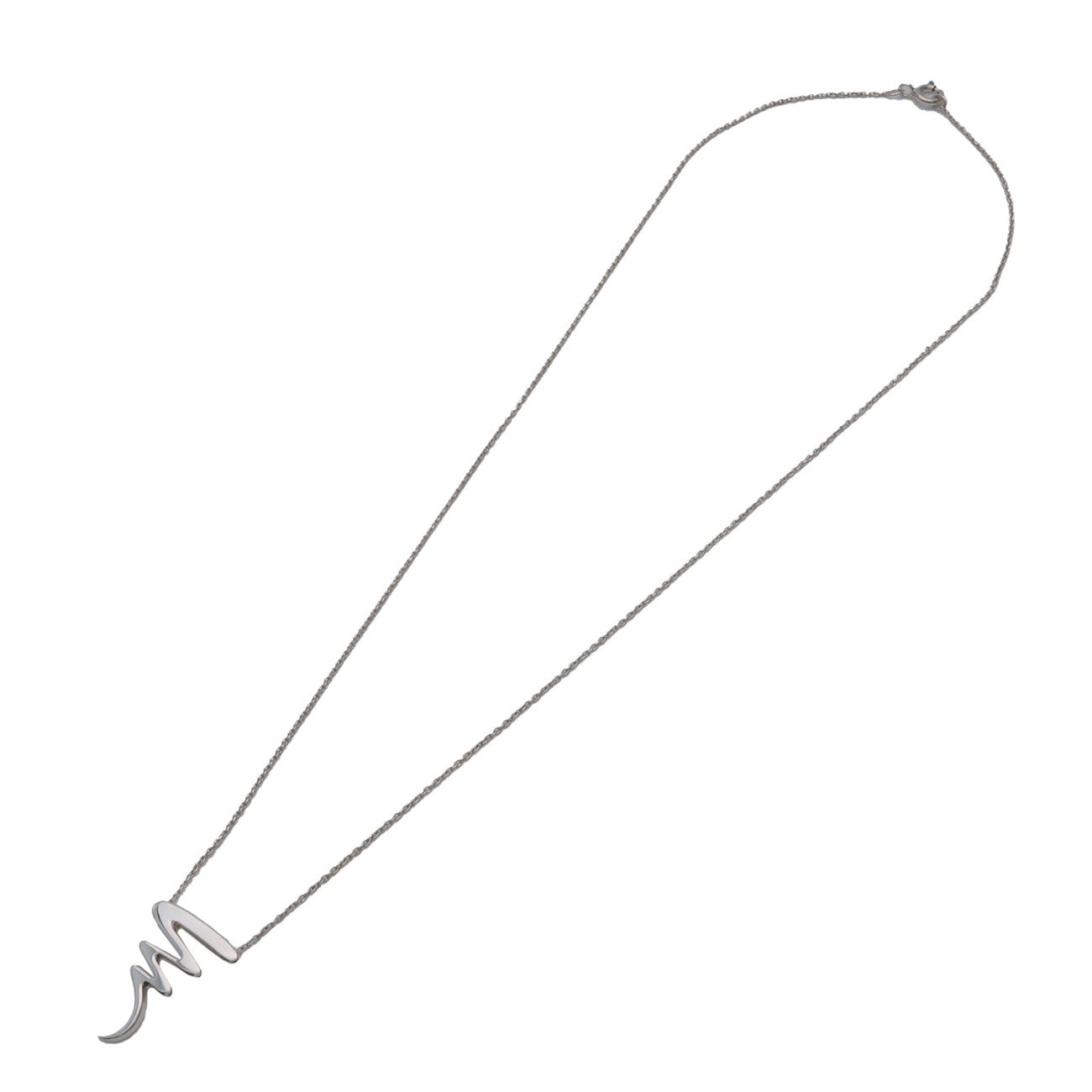 Tiffany & Co Paloma Picasso Scribble Necklace SV925 Silver