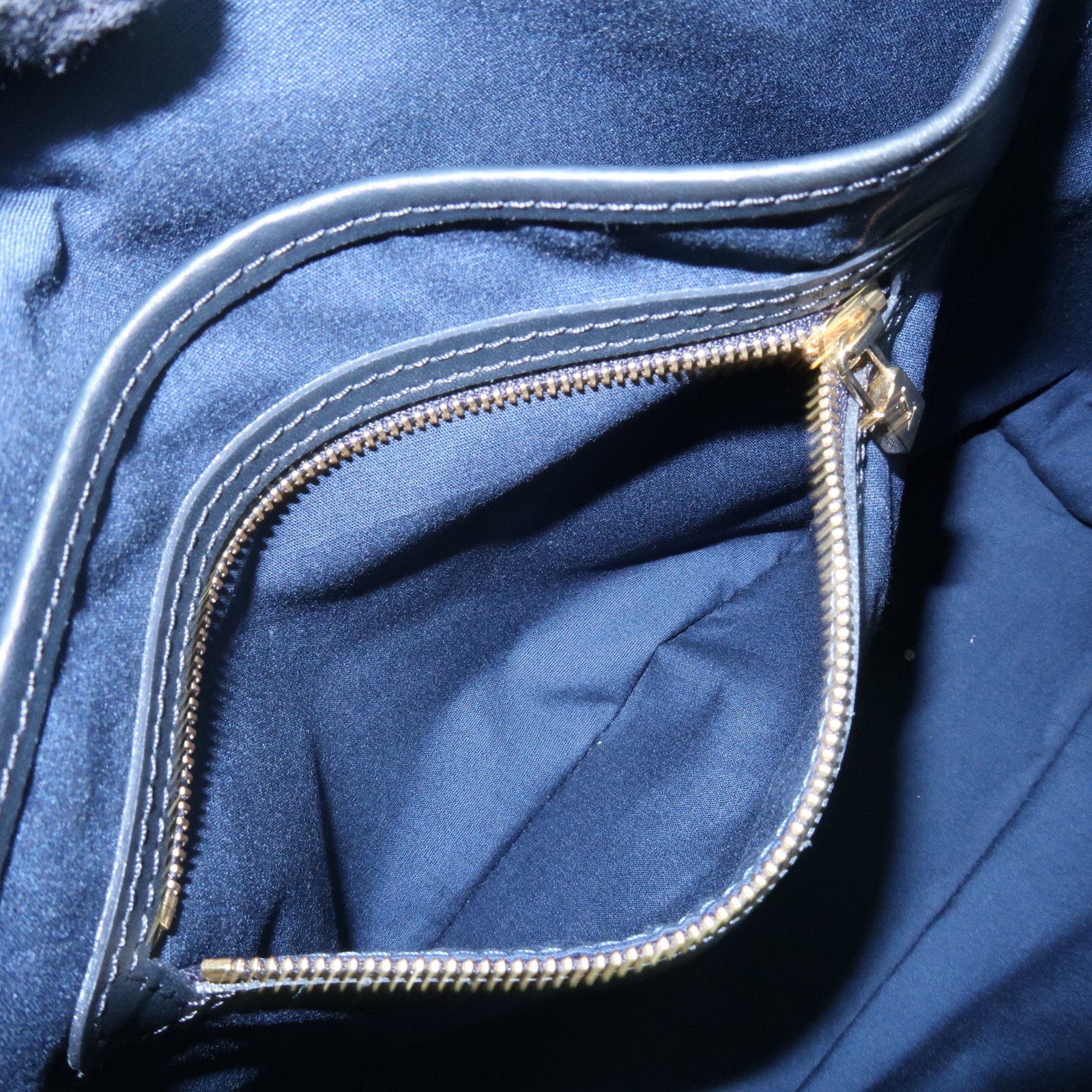 Louis Vuitton Monogram Mini Lucille GM Canvas Tote Bag Blue M92679