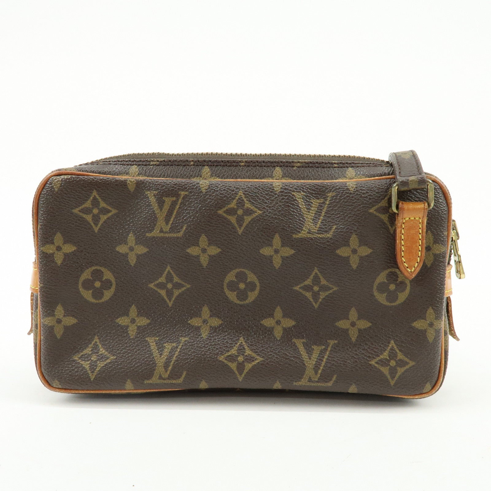Louis Vuitton Monogram Pochette Marly Bandouliere Bag Brown M51828