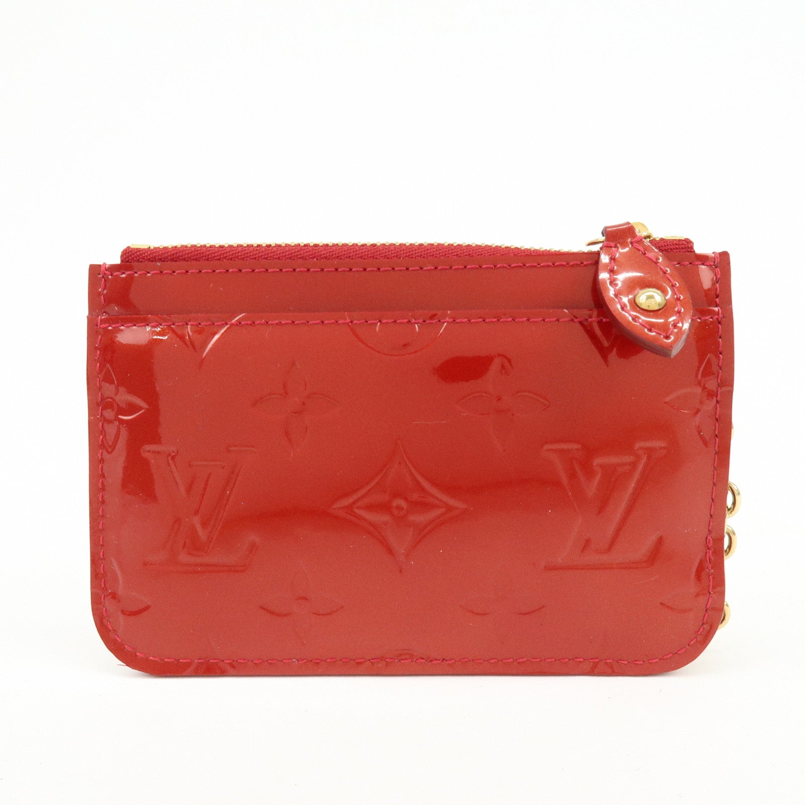 Louis Vuitton Monogram Vernis Pochette Cles NM Coin Case M93559