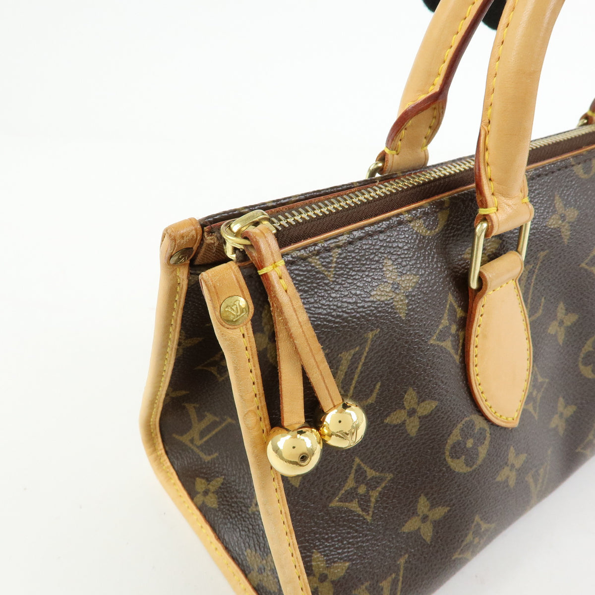 Louis Vuitton Monogram Popincourt Hand Bag Brown M40009