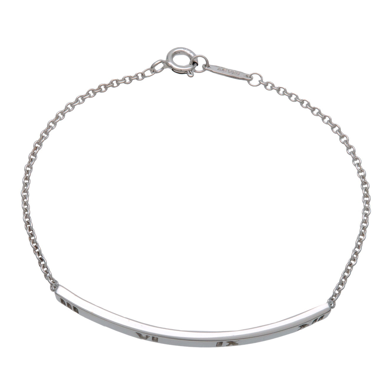 Tiffany & Co Atlas Bar Bracelet Bracelet SV925 Silver