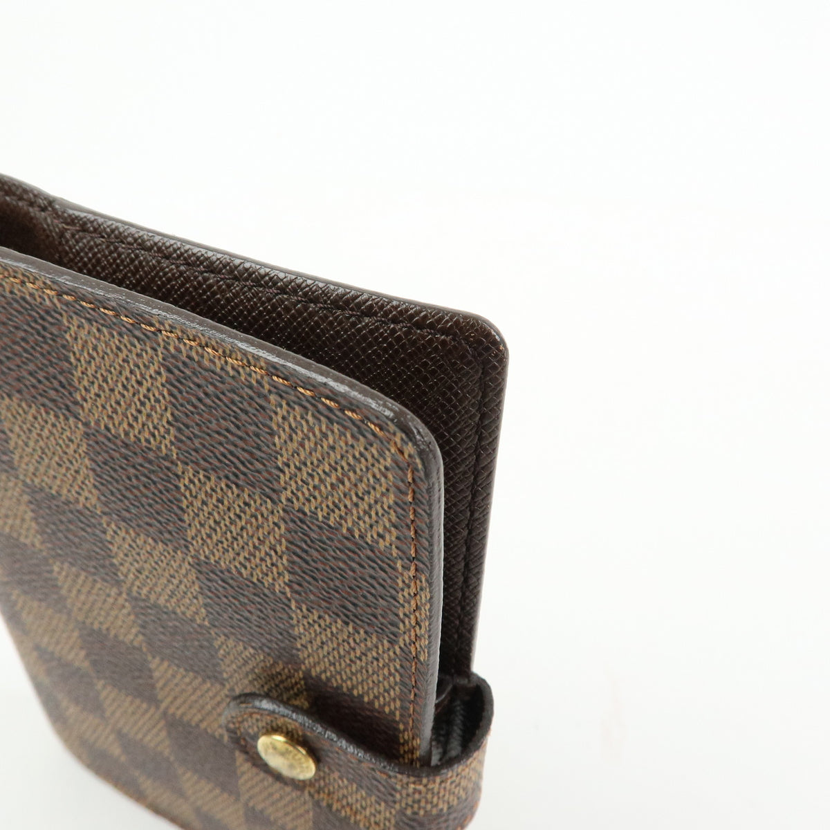 Louis Vuitton Damier Agenda PM Planner Cover Brown R20700