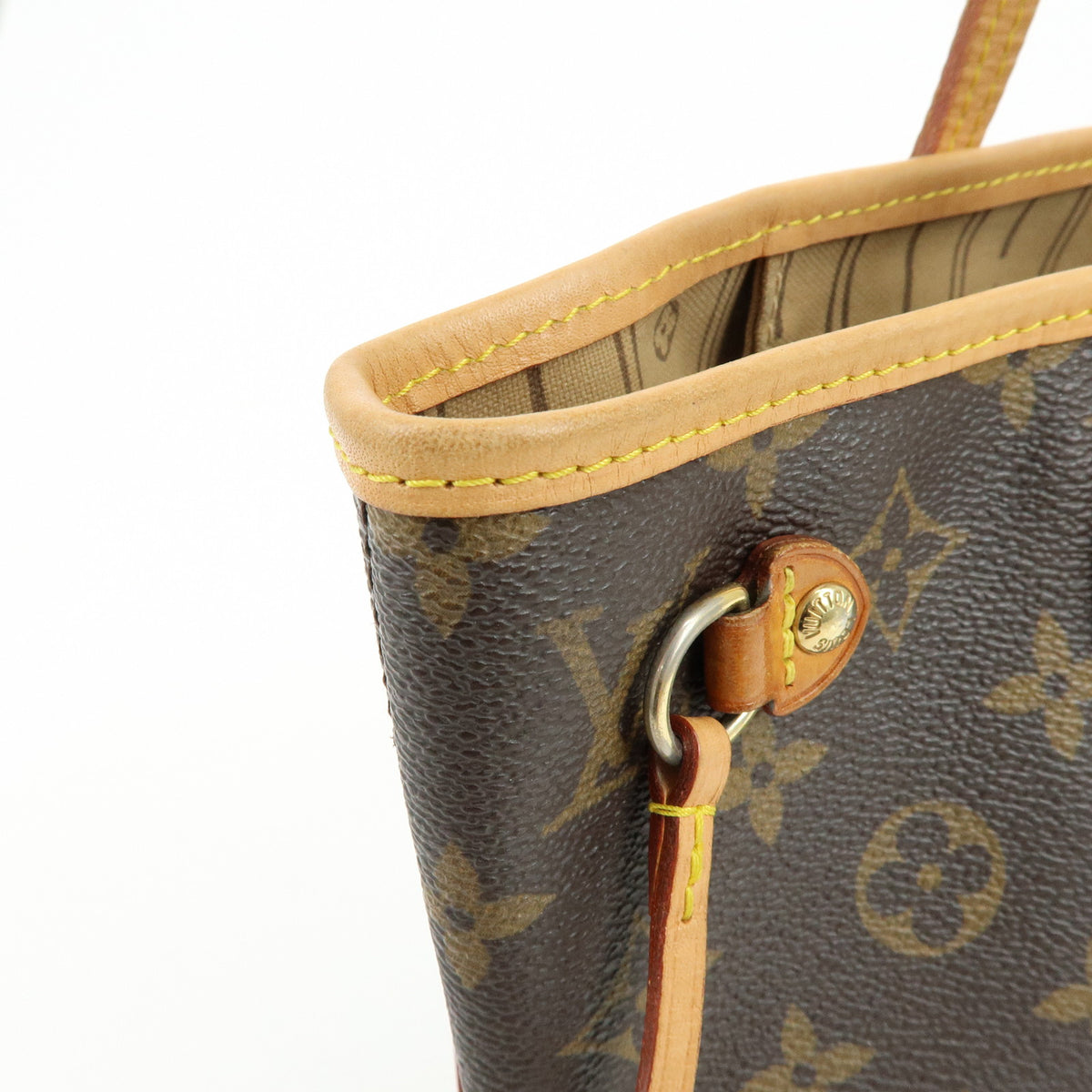 Louis Vuitton Monogram Neverfull PM Tote Bag Hand Bag M40155