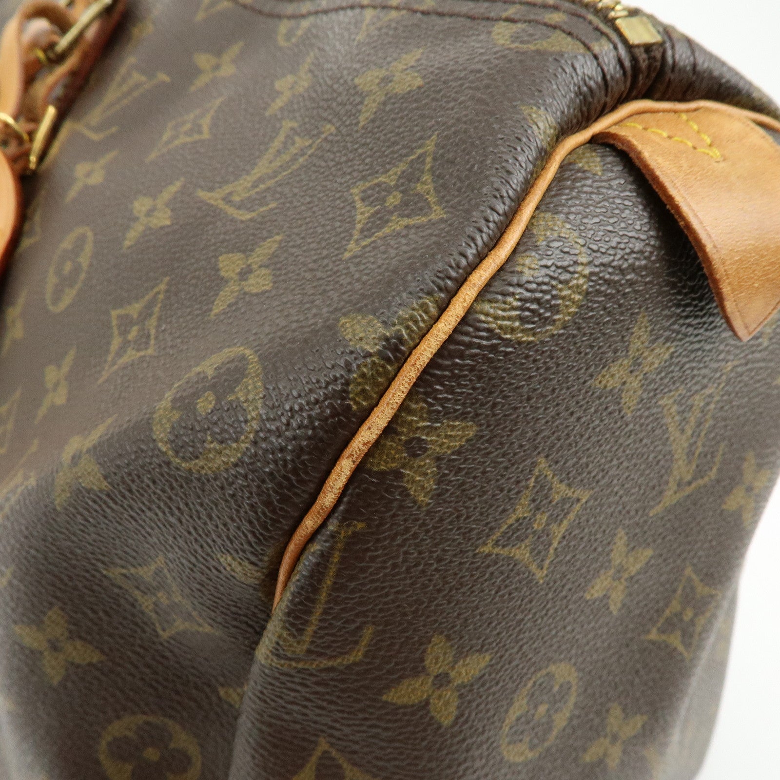 Louis Vuitton Monogram Keep All 50 Boston Bag Brown M41426