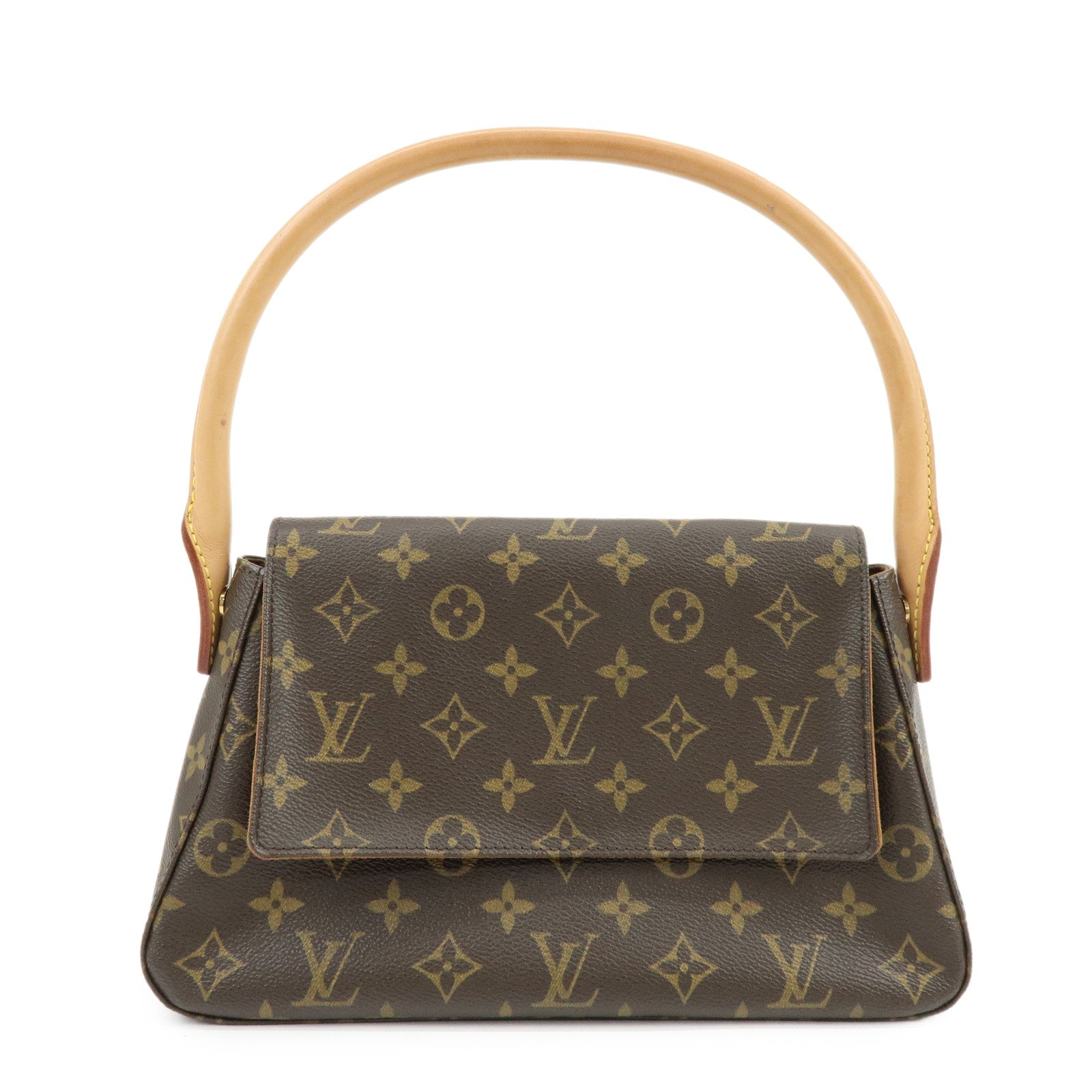 Louis Vuitton Monogram Mini Looping Shoulder Bag Brown M51147