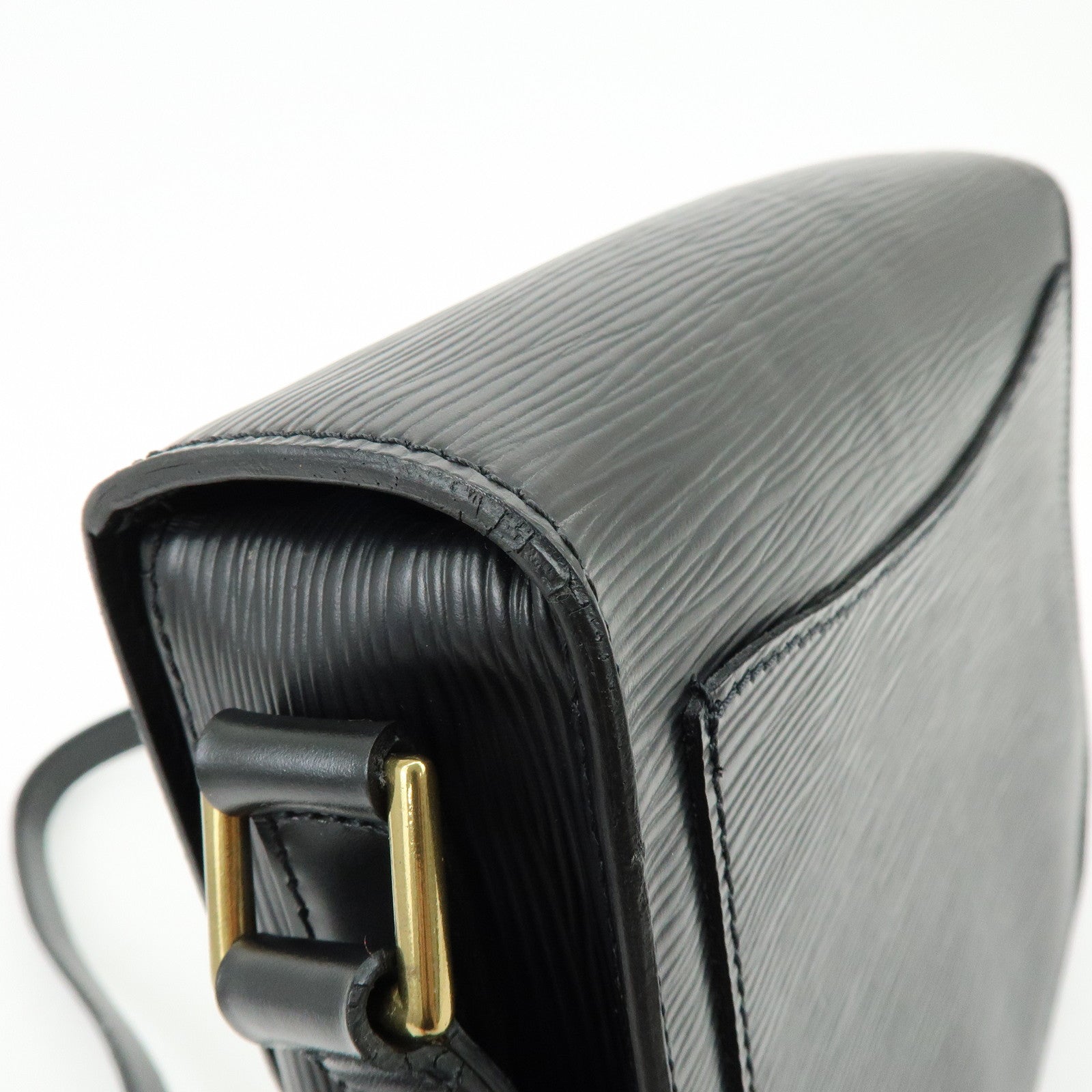 Louis Vuitton Epi Saint Cloud Shoulder Bag Black Noir M52192