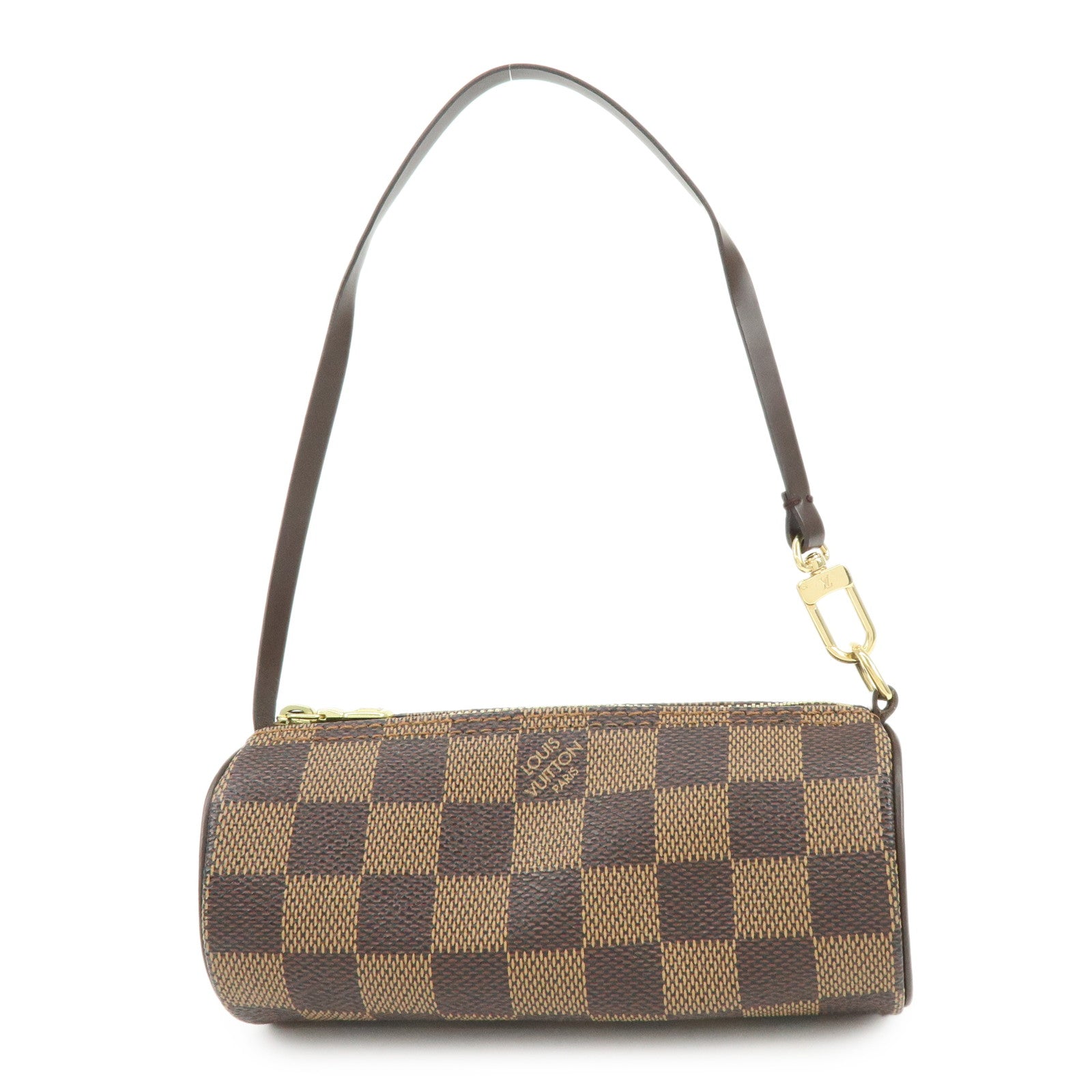 Louis Vuitton Damier Ebene Mini Pouch For Pappillon Bag Brown