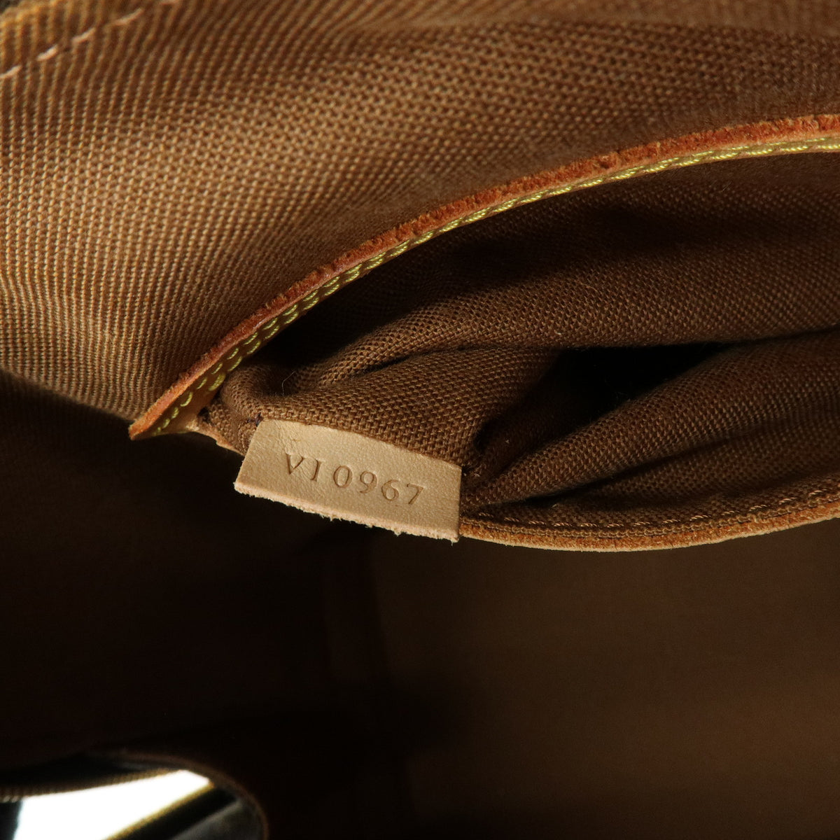 Louis Vuitton Monogram Alma PM Hand Bag Brown M51130