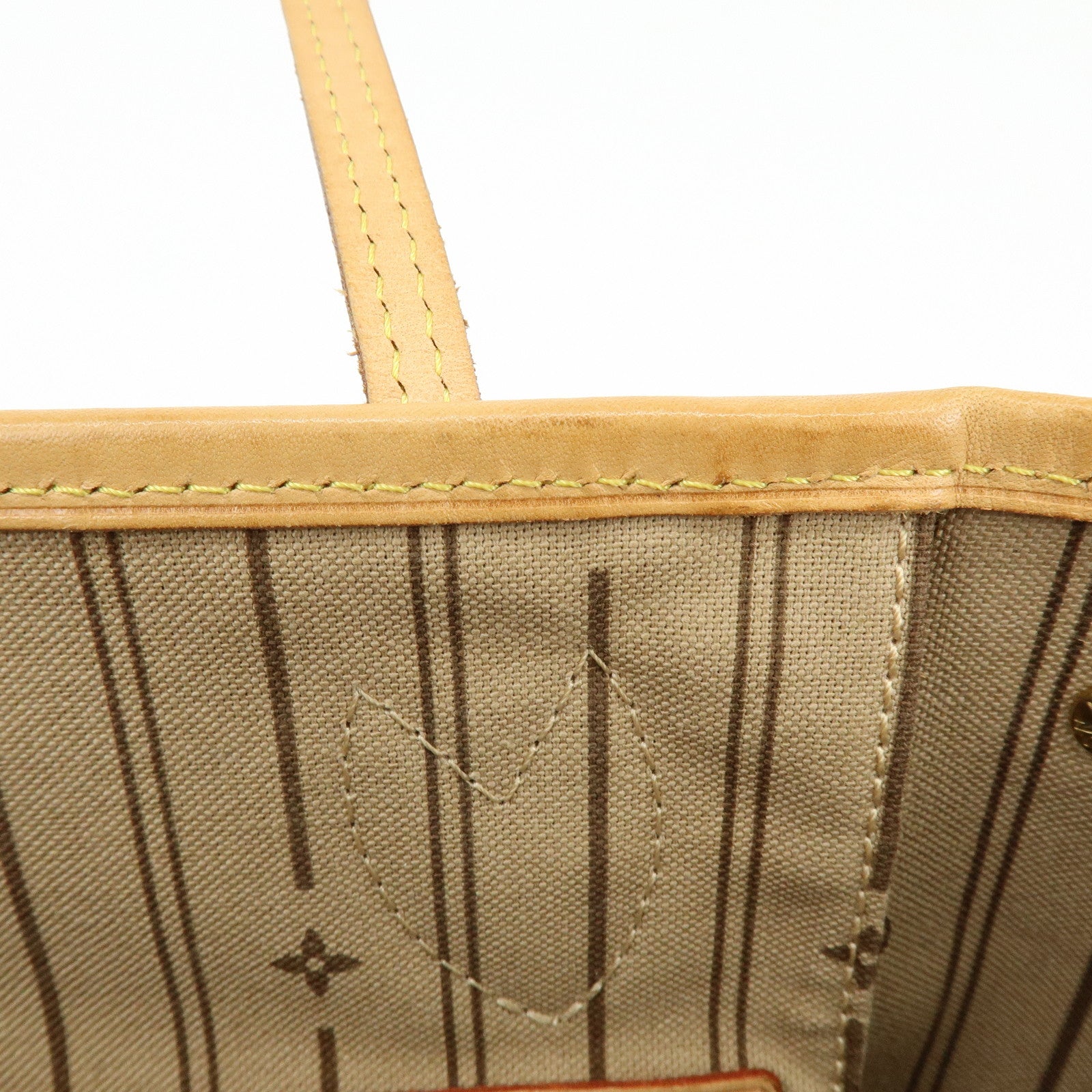 Louis Vuitton Monogram Neverfull PM Tote Bag Hand Bag Brown M40155