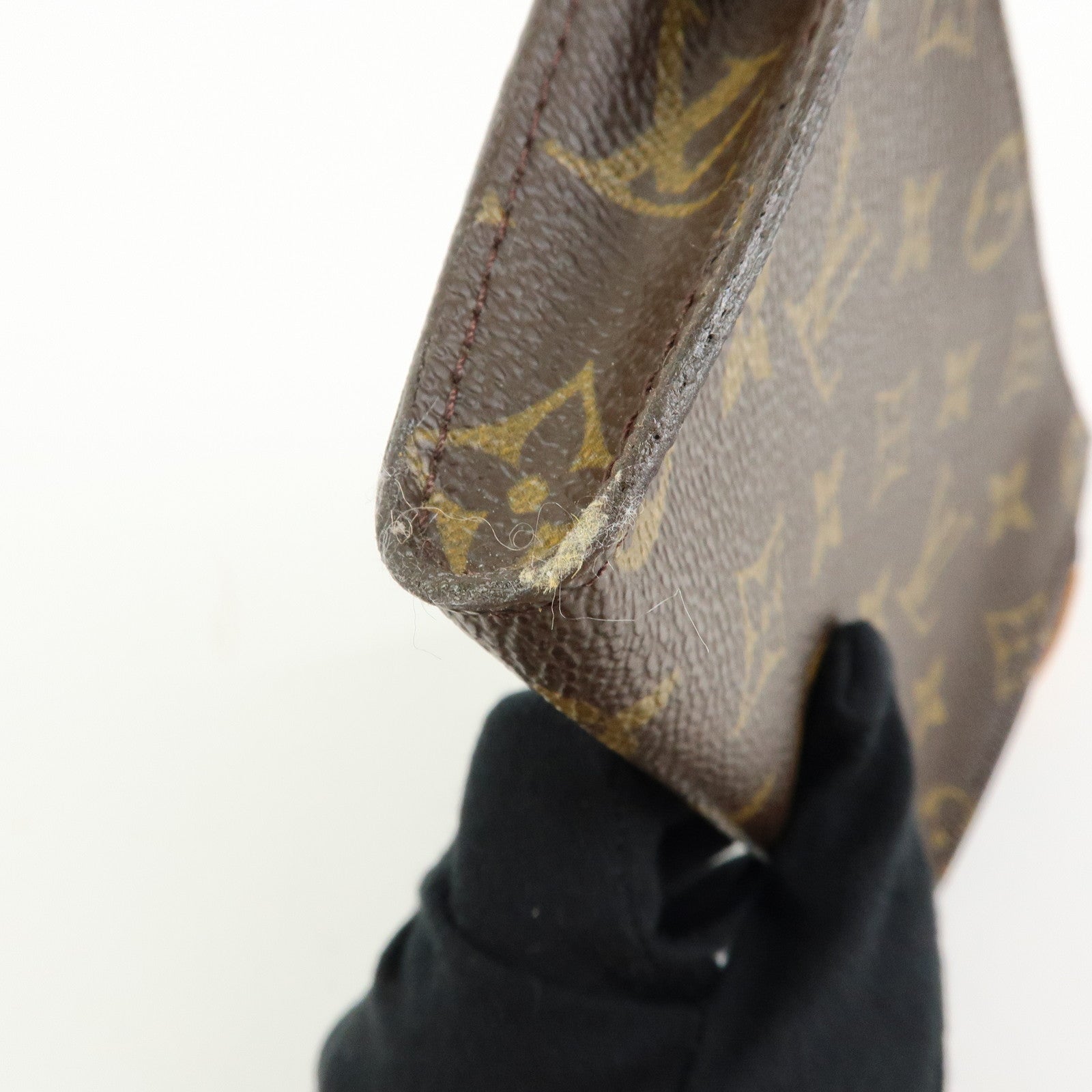 Louis Vuitton Monogram Pouch for Bucket PM Bag Accessory Pouch Brown