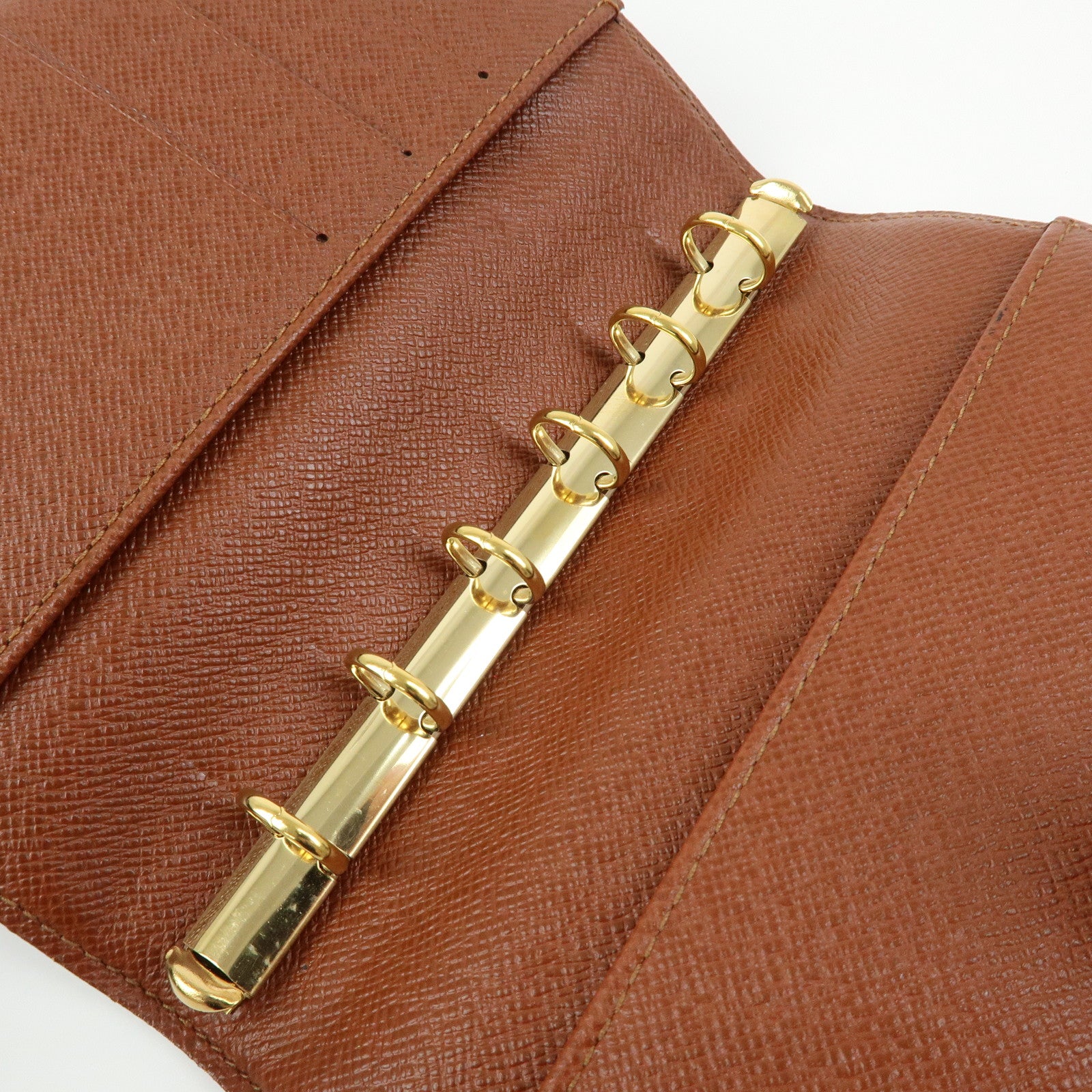 Louis Vuitton Monogram Agenda PM Planner Cover Brown R20005