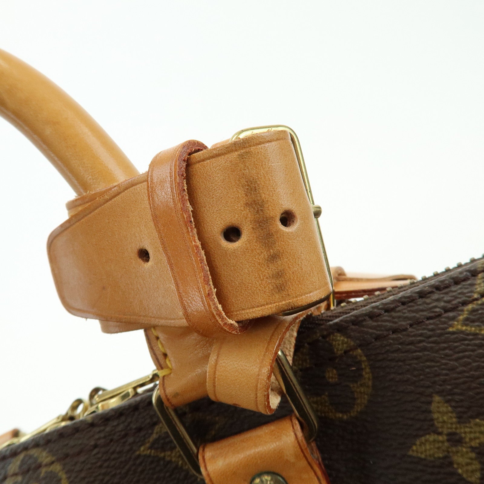 Louis Vuitton Monogram  Keep All 45 CanvasBoston Bag Brown M41428