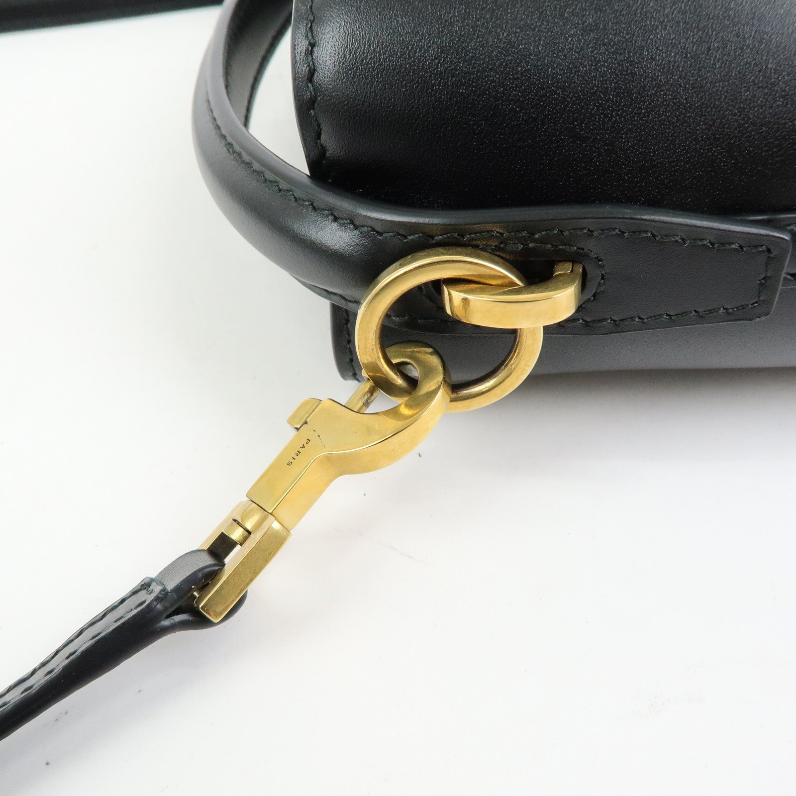 SAINT LAURENT PARIS Cassandra LE 37 Calf Leather 2WAY Mini Bucket Bag