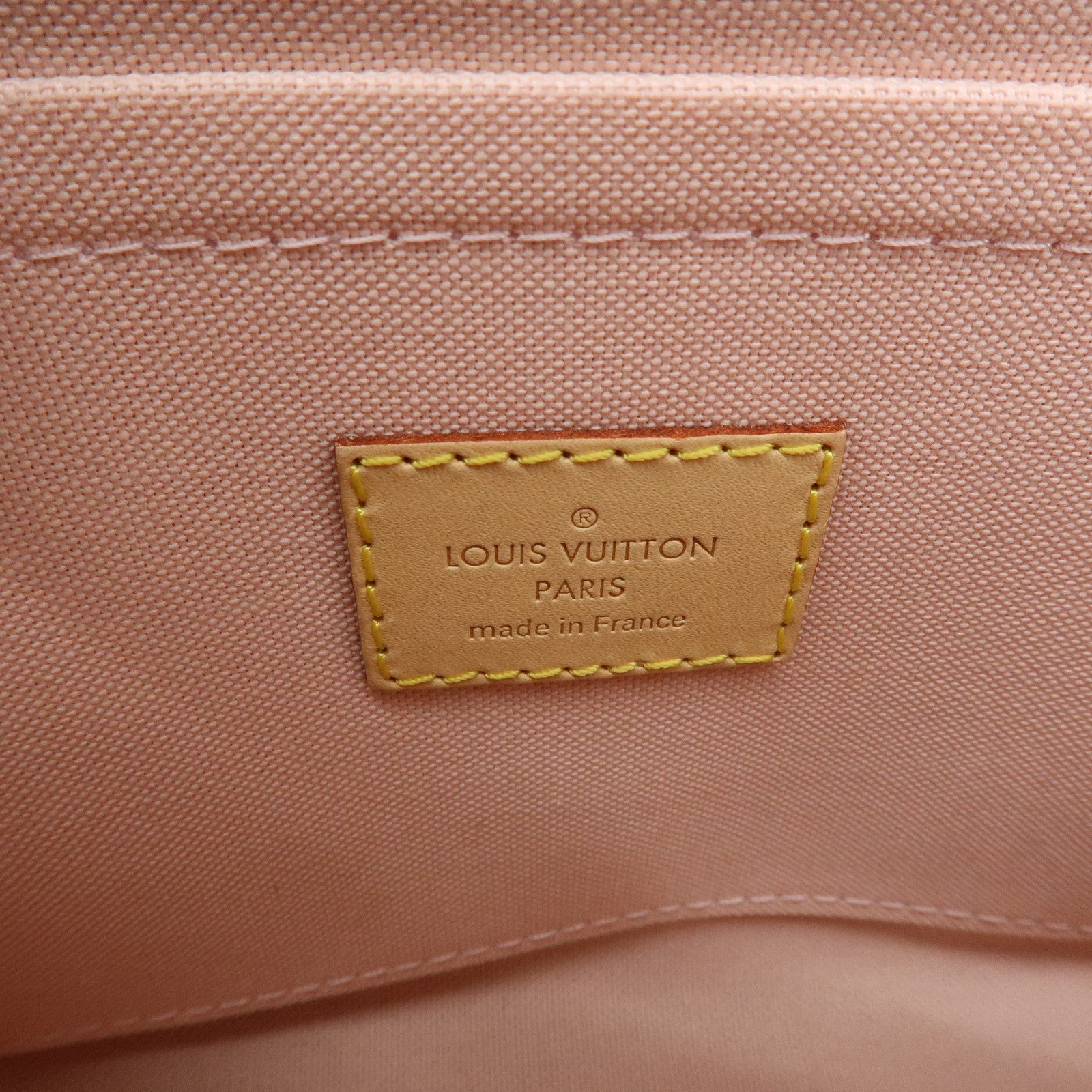 Louis Vuitton Damier Azur Croisette Canvas Leather 2Way Bag N41581