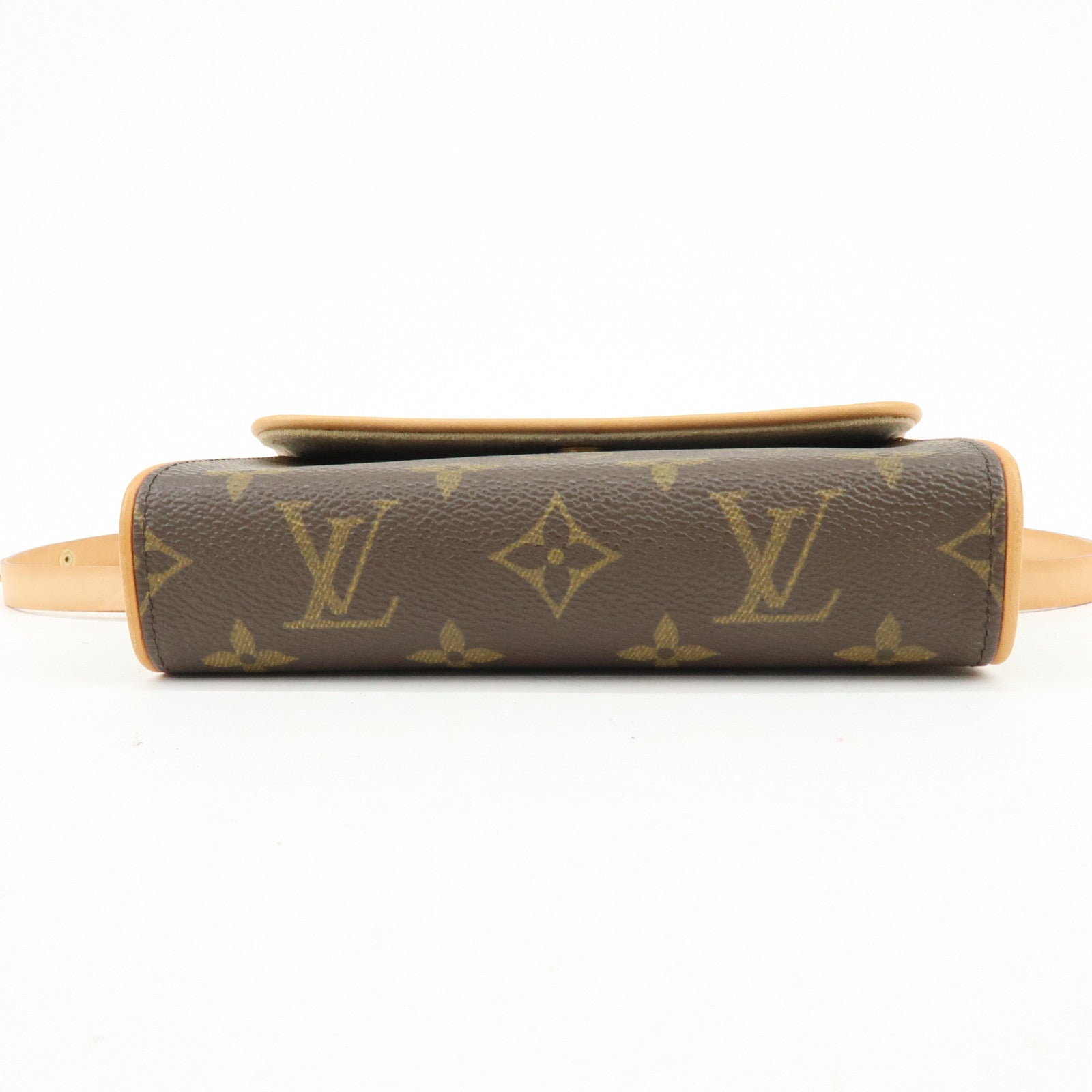 Louis Vuitton Monogram Pochette Florentine Waist Bag Belt XS M51855