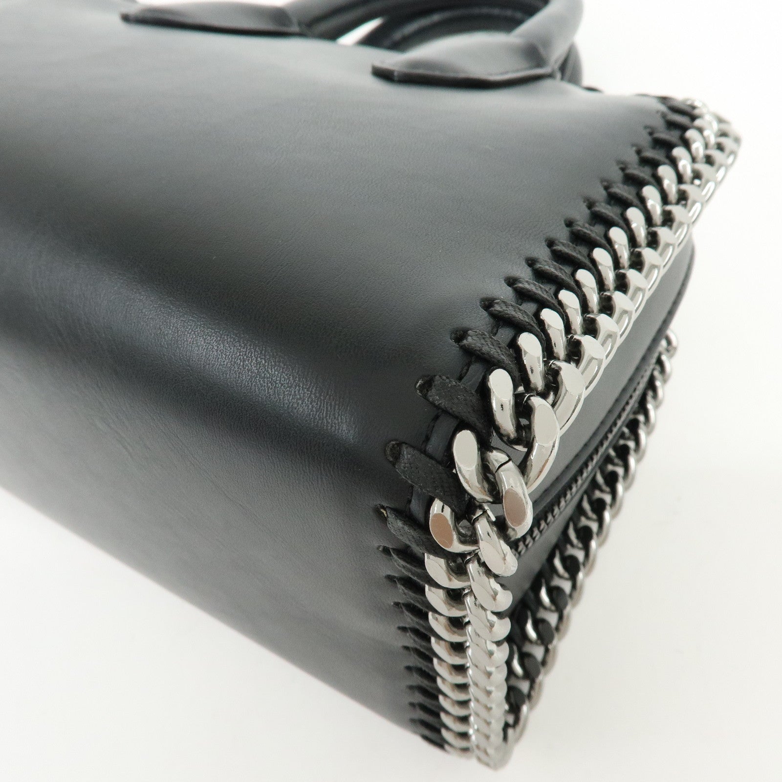 STELLA MCCARTNEY Falabella ALL IS LOVE Leather 2Way Hand Shoulder Bag