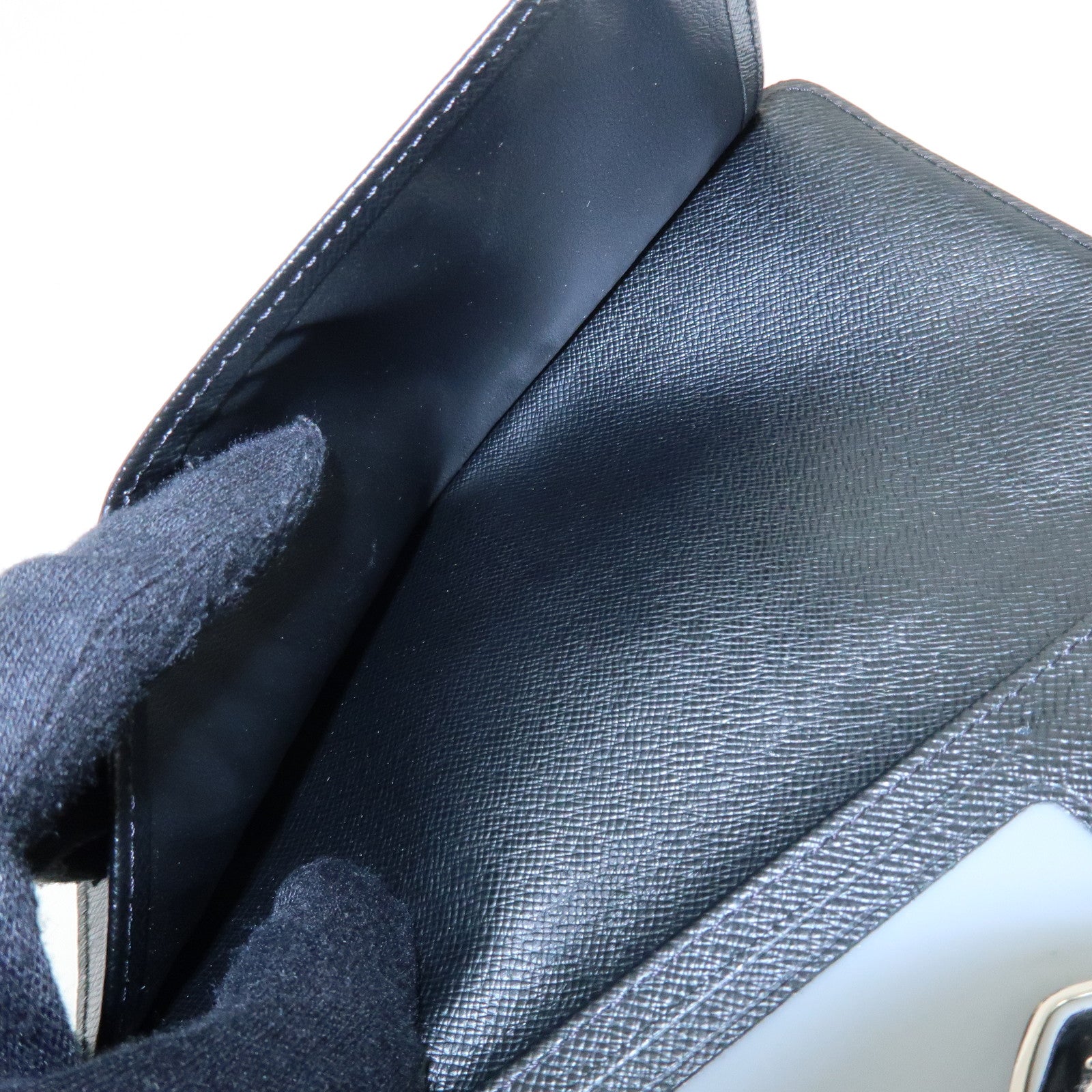 Louis Vuitton Epi Leather Portefeuille Eugenie Long Wallet Noir M63882