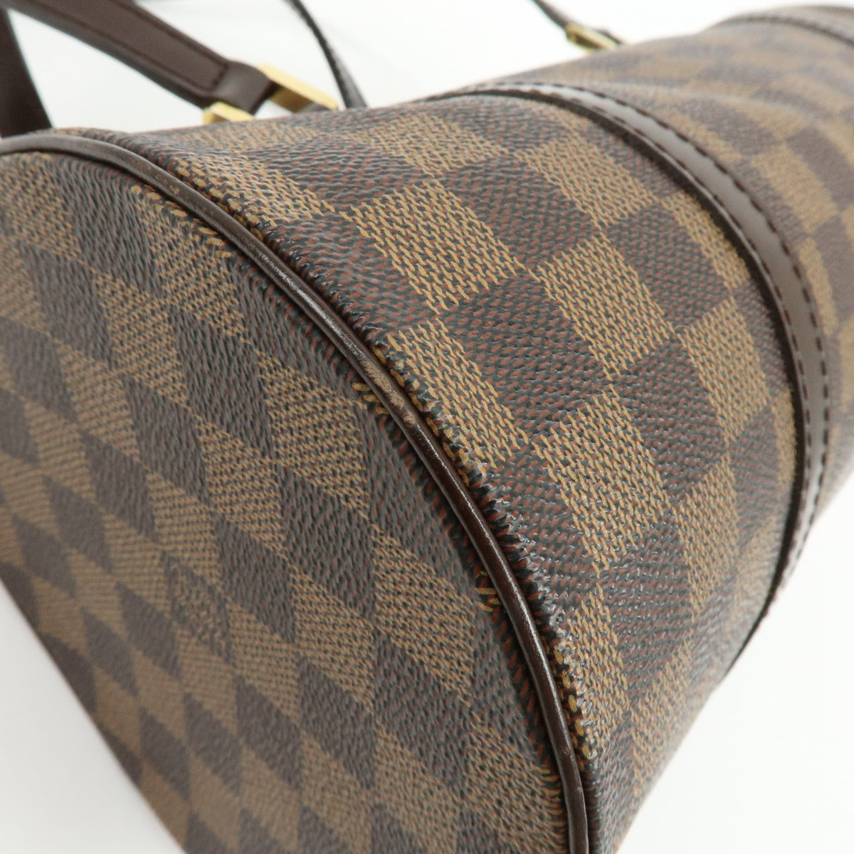 Louis Vuitton Damier Ebene Papillon 30 Hand Bag Brown N51303